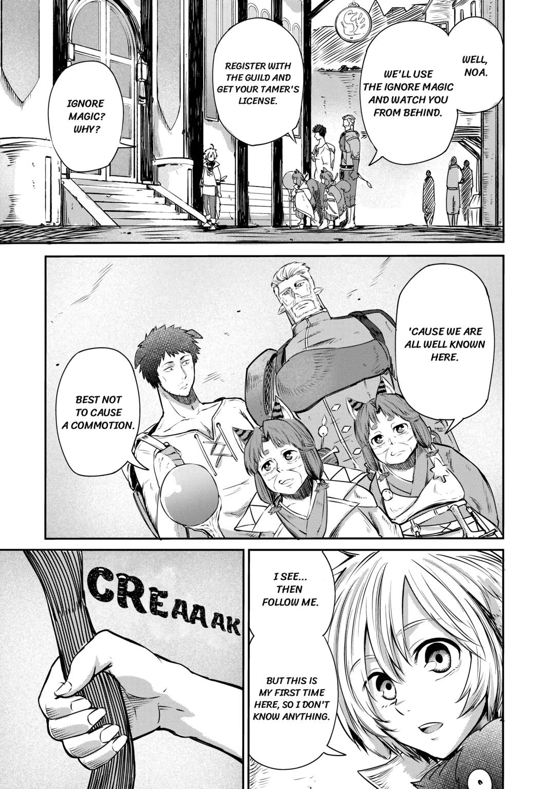 Read Blacksmith Apprentice at Level 596 chapter 4 image 2 on Lezhin