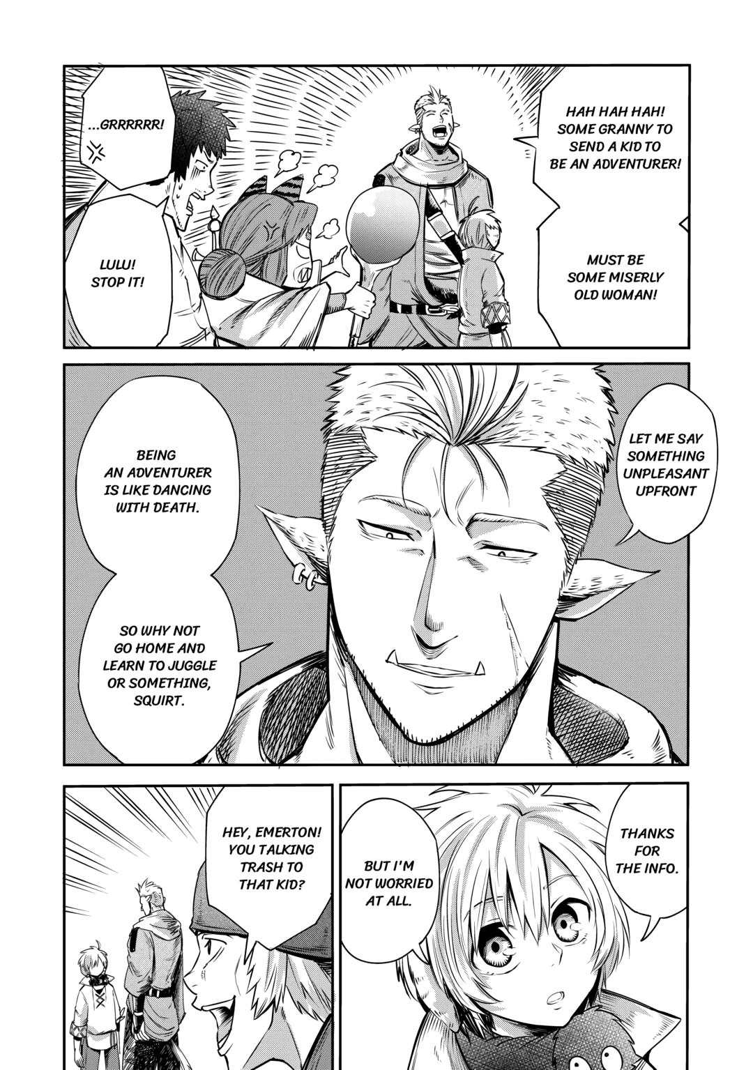 Read Blacksmith Apprentice at Level 596 chapter 4 image 5 on Lezhin