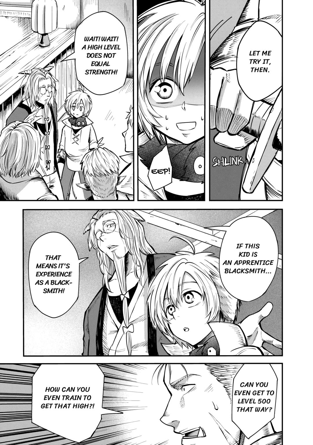 Read Blacksmith Apprentice at Level 596 chapter 5 image 6 on Lezhin