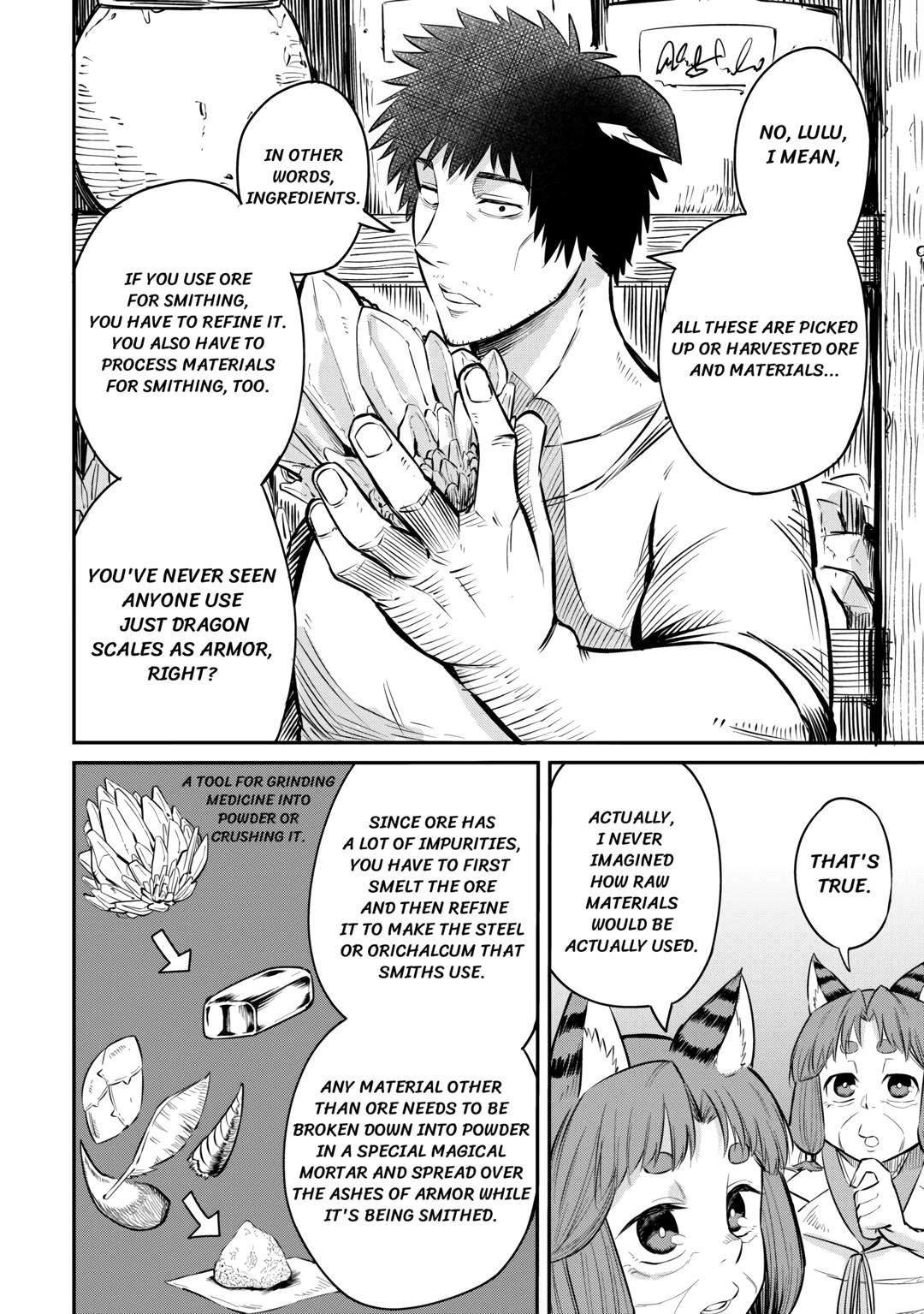 Read Blacksmith Apprentice at Level 596 chapter 7 image 21 on Lezhin