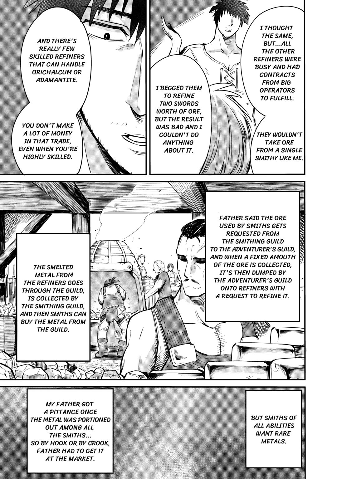 Read Blacksmith Apprentice at Level 596 chapter 7 image 24 on Lezhin