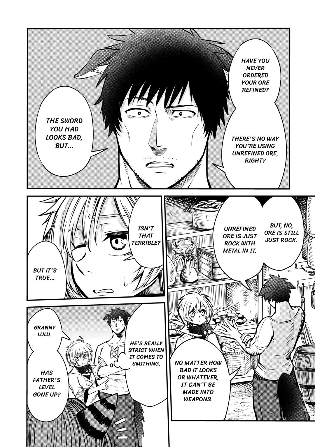 Read Blacksmith Apprentice at Level 596 chapter 8 image 1 on Lezhin