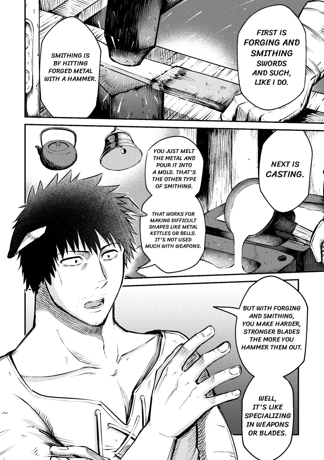 Read Blacksmith Apprentice at Level 596 chapter 9 image 1 on Lezhin
