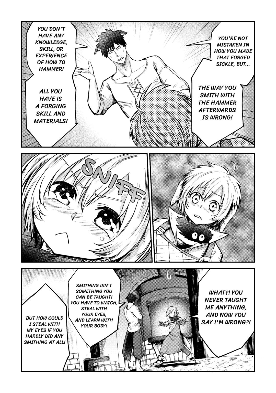 Read Blacksmith Apprentice at Level 596 chapter 9 image 2 on Lezhin