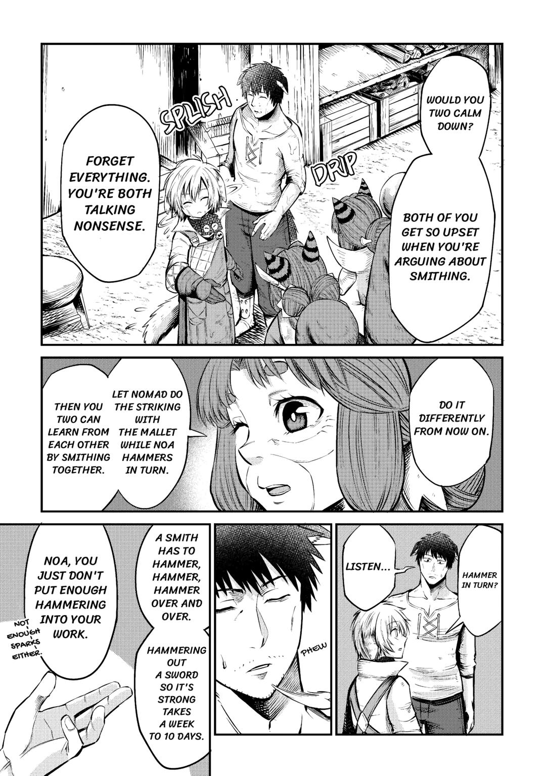 Read Blacksmith Apprentice at Level 596 chapter 9 image 4 on Lezhin