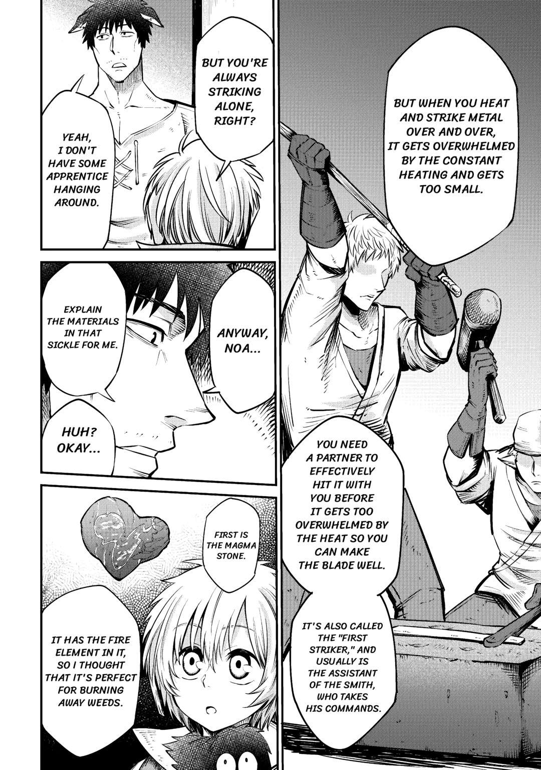 Read Blacksmith Apprentice at Level 596 chapter 9 image 5 on Lezhin