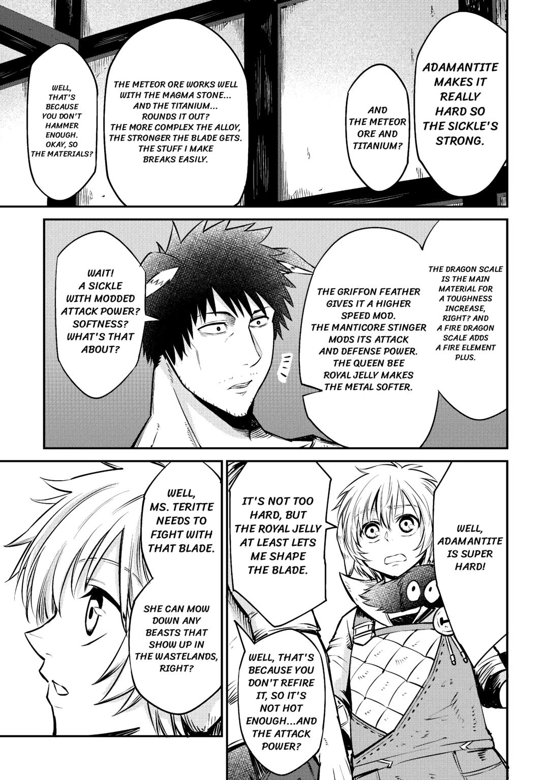 Read Blacksmith Apprentice at Level 596 chapter 9 image 6 on Lezhin