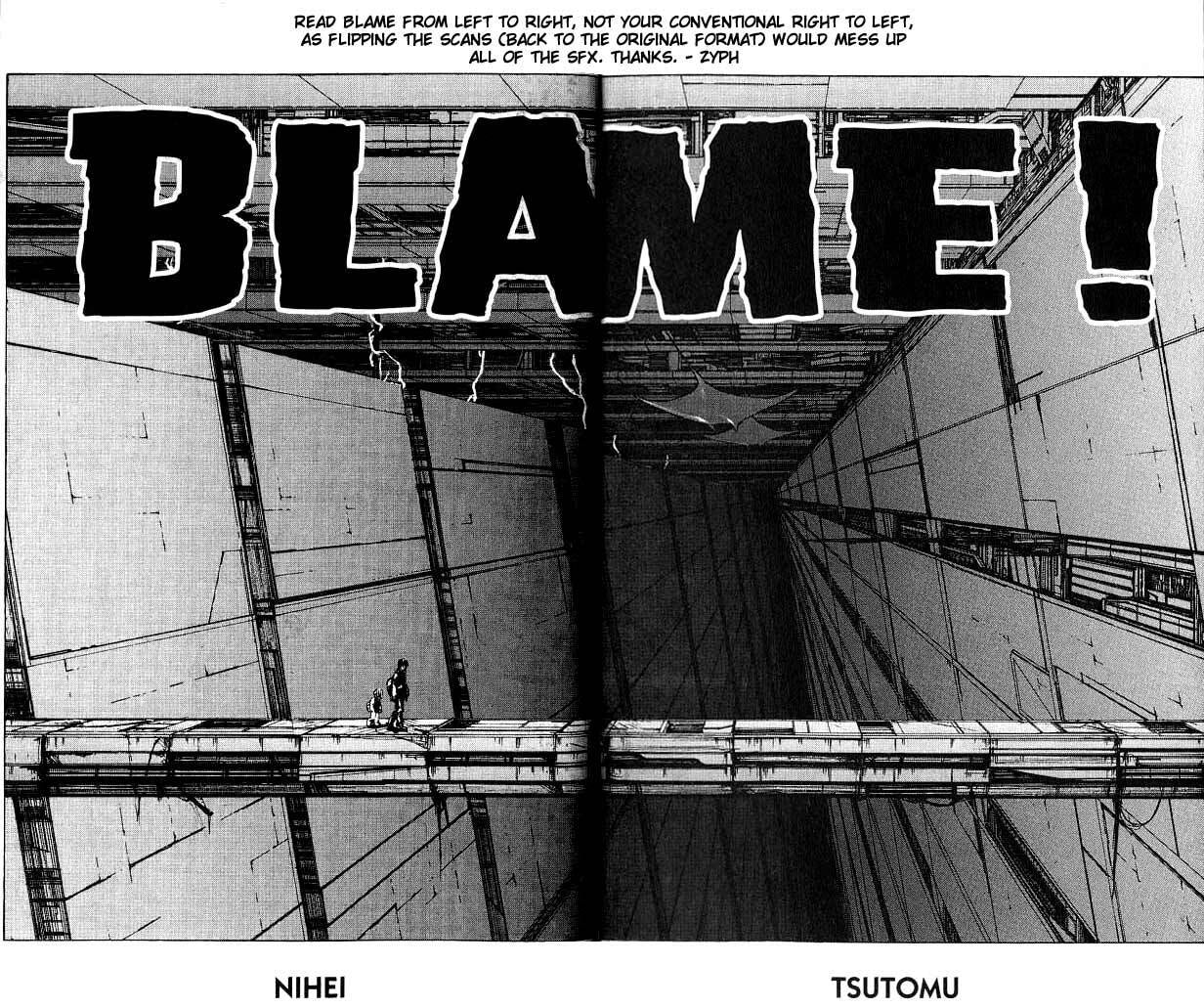 Read BLAME! chapter 1.1 image 3 on Lezhin