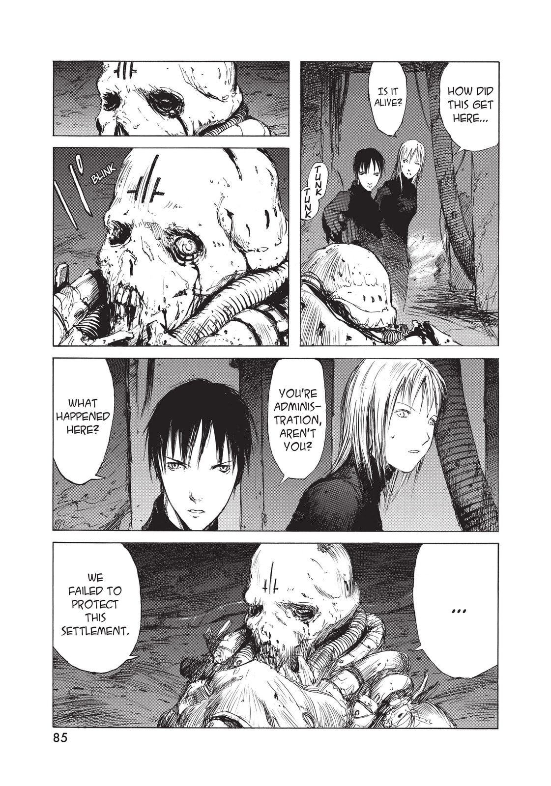 Read BLAME! chapter 12 image 11 on Lezhin
