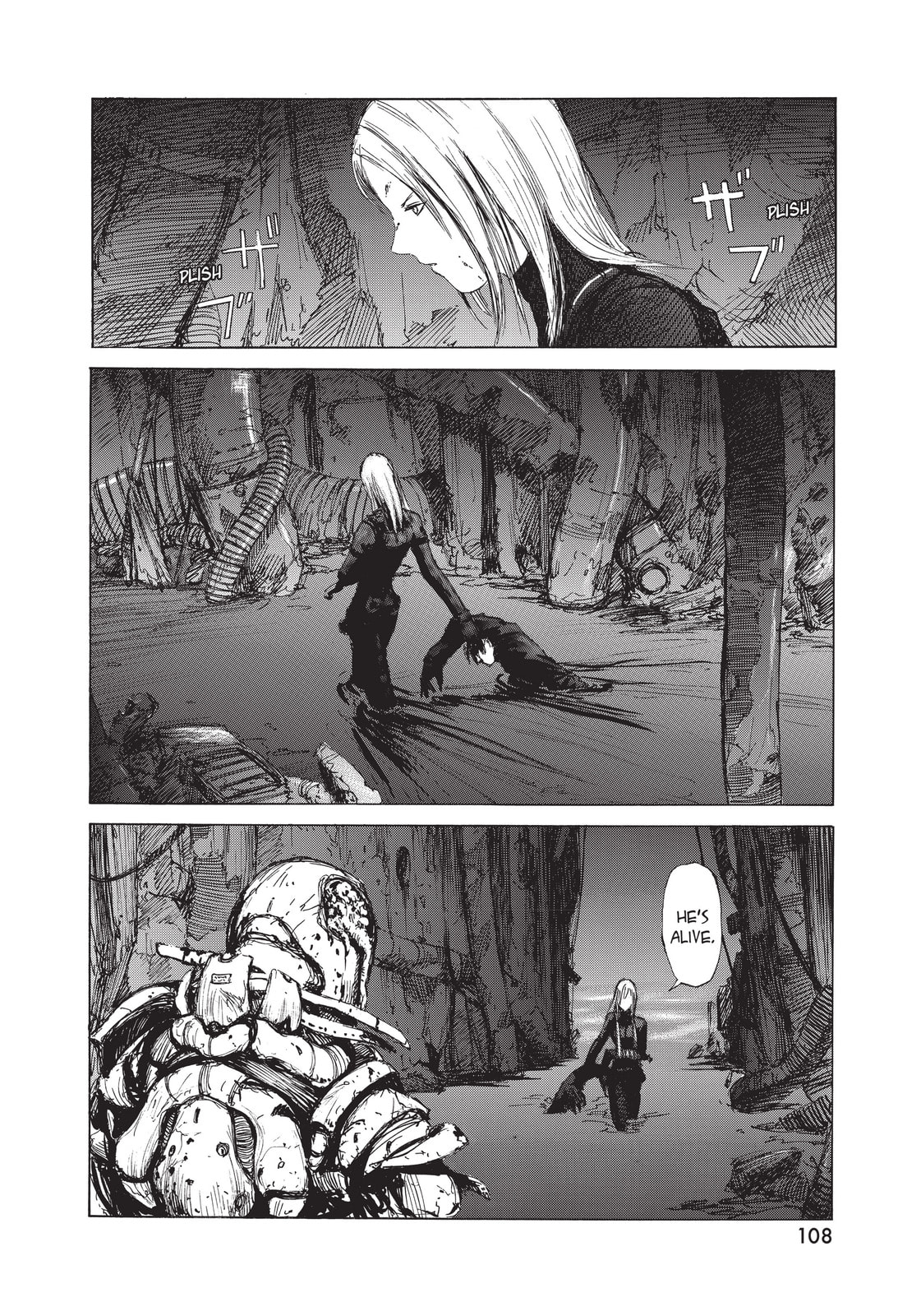 Read BLAME! chapter 12 image 32 on Lezhin