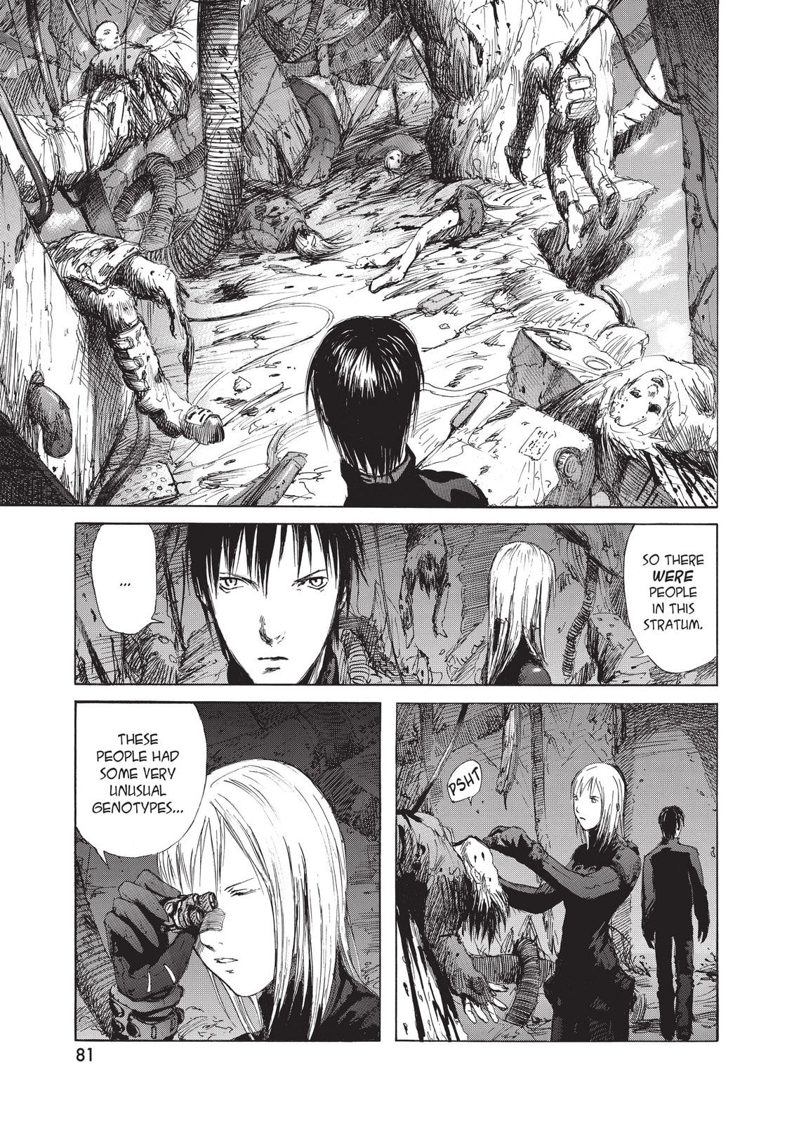 Read BLAME! chapter 12 image 7 on Lezhin