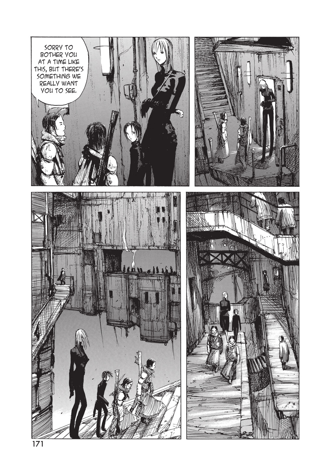 Read BLAME! chapter 14 image 21 on Lezhin