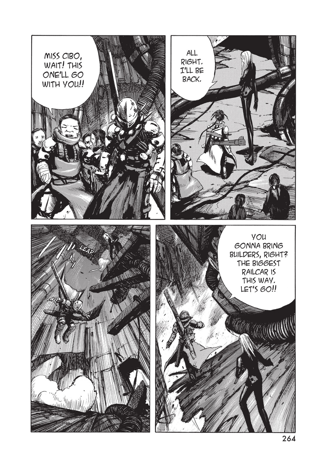 Read BLAME! chapter 17 image 22 on Lezhin