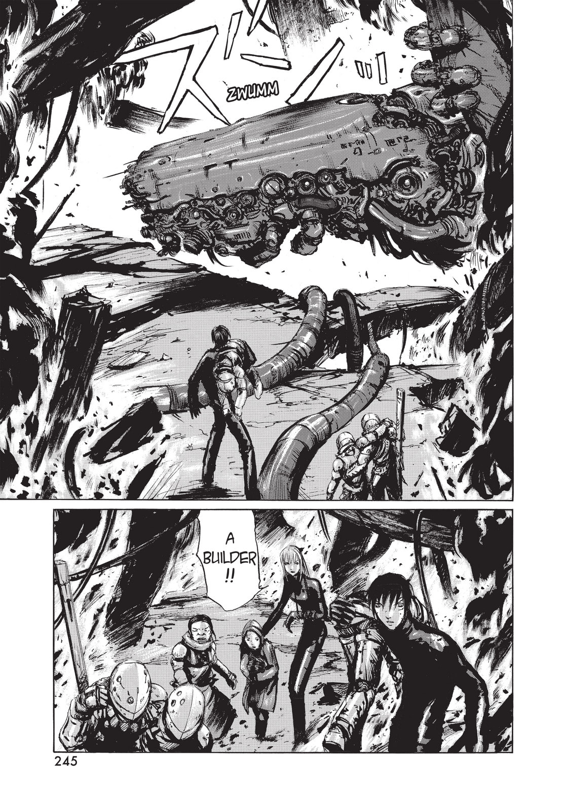 Read BLAME! chapter 17 image 3 on Lezhin