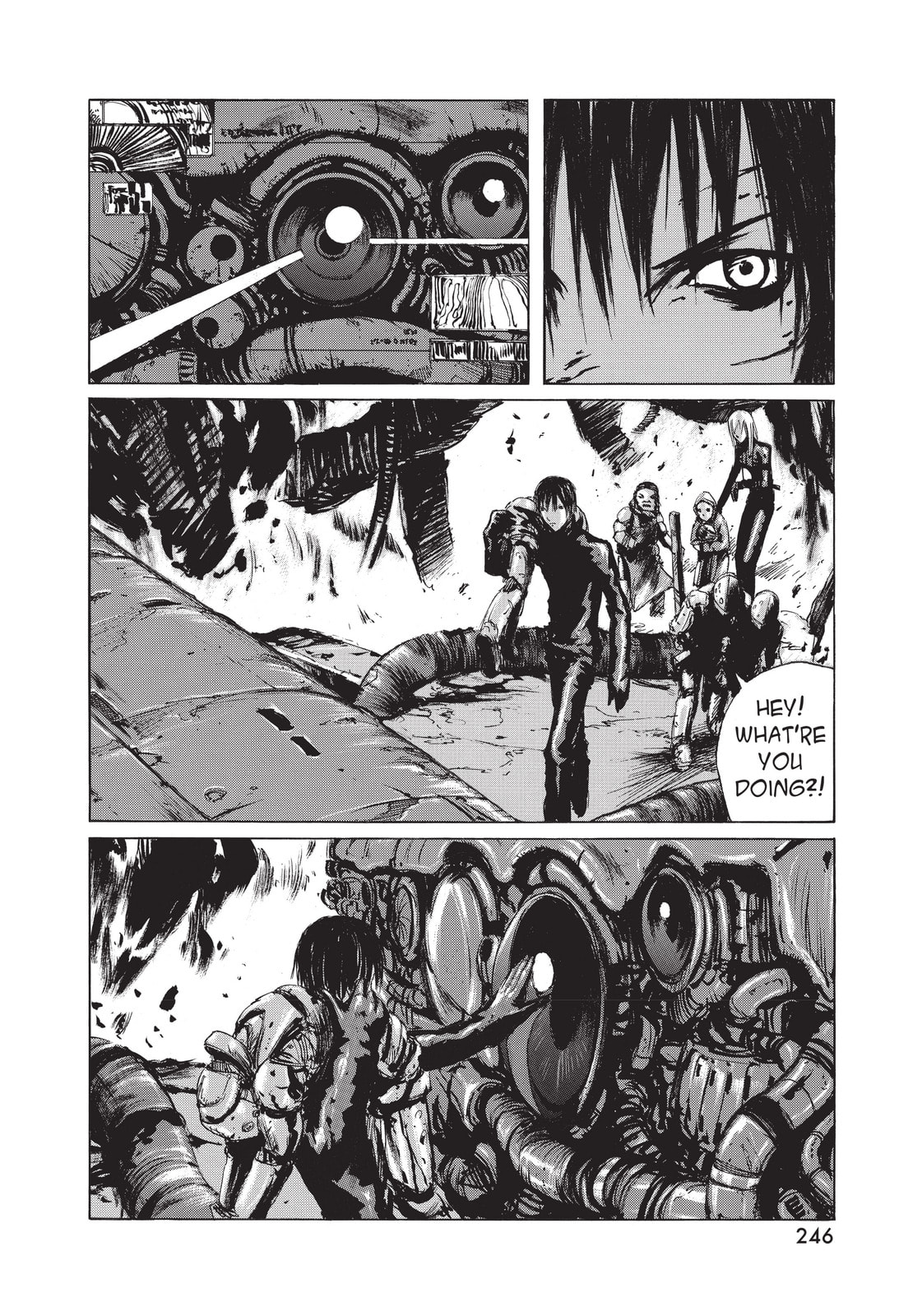 Read BLAME! chapter 17 image 4 on Lezhin