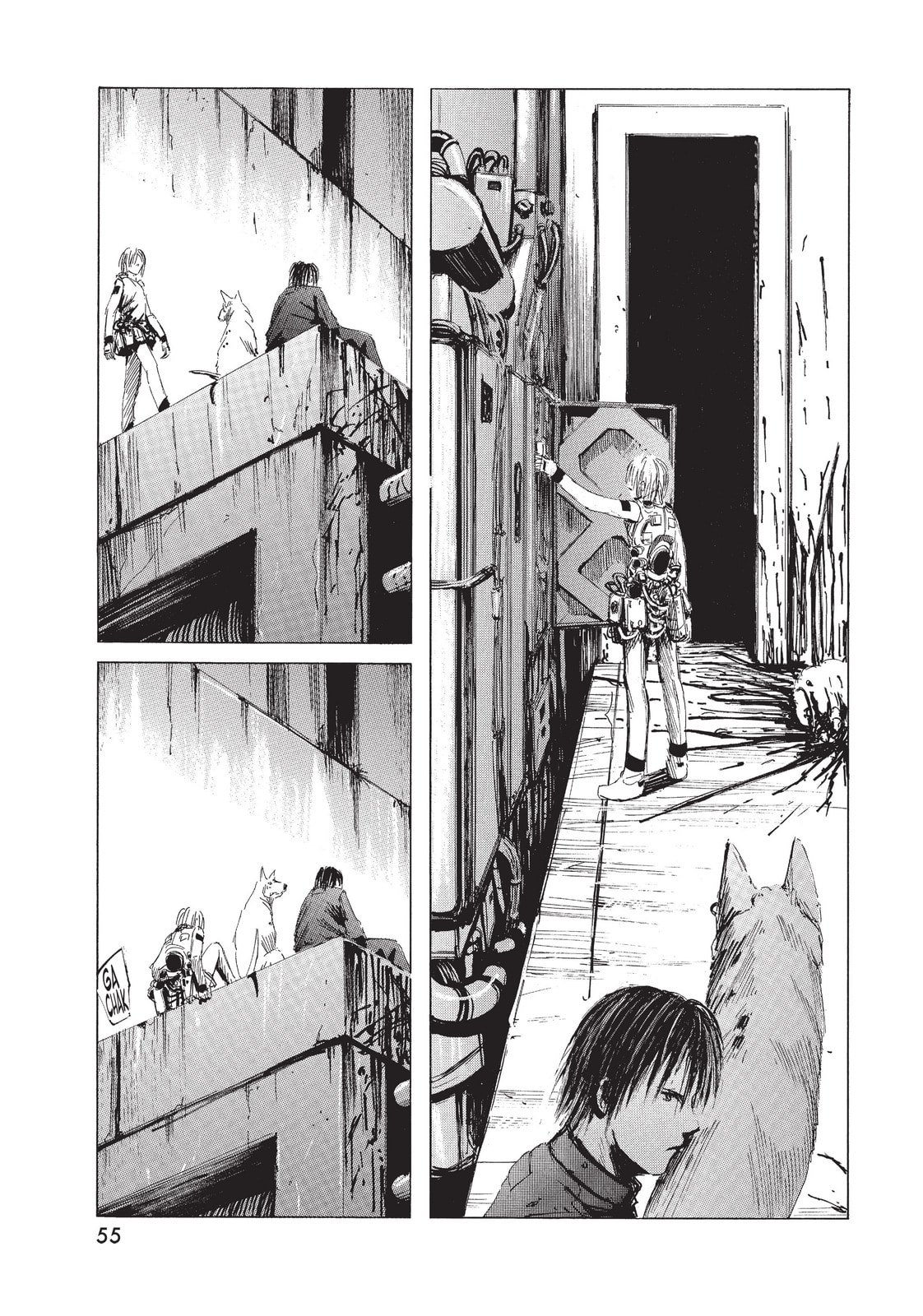 Read BLAME! chapter 2 image 17 on Lezhin