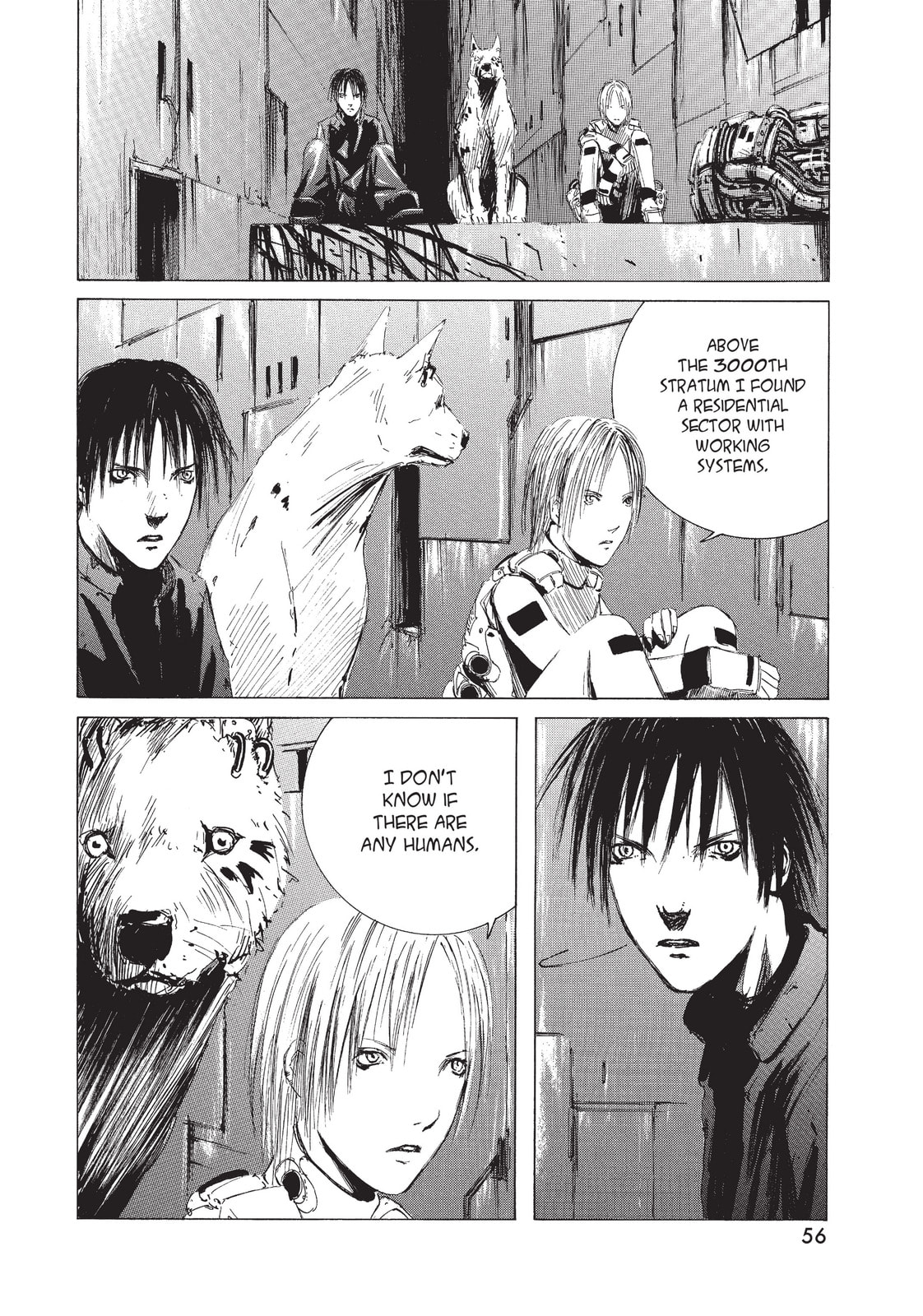 Read BLAME! chapter 2 image 18 on Lezhin