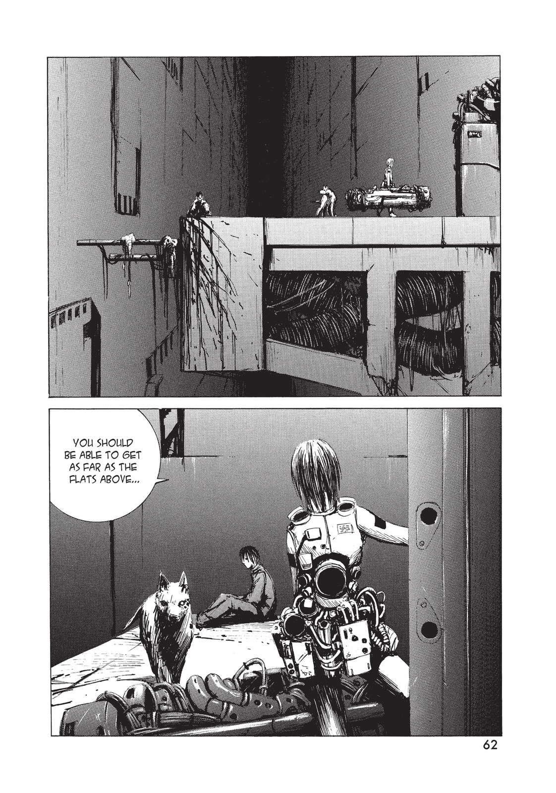 Read BLAME! chapter 2 image 24 on Lezhin