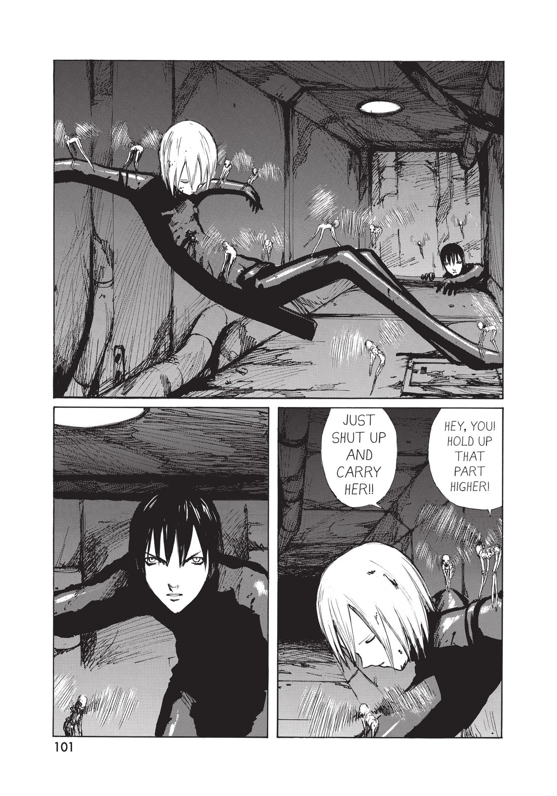 Read BLAME! chapter 23 image 26 on Lezhin