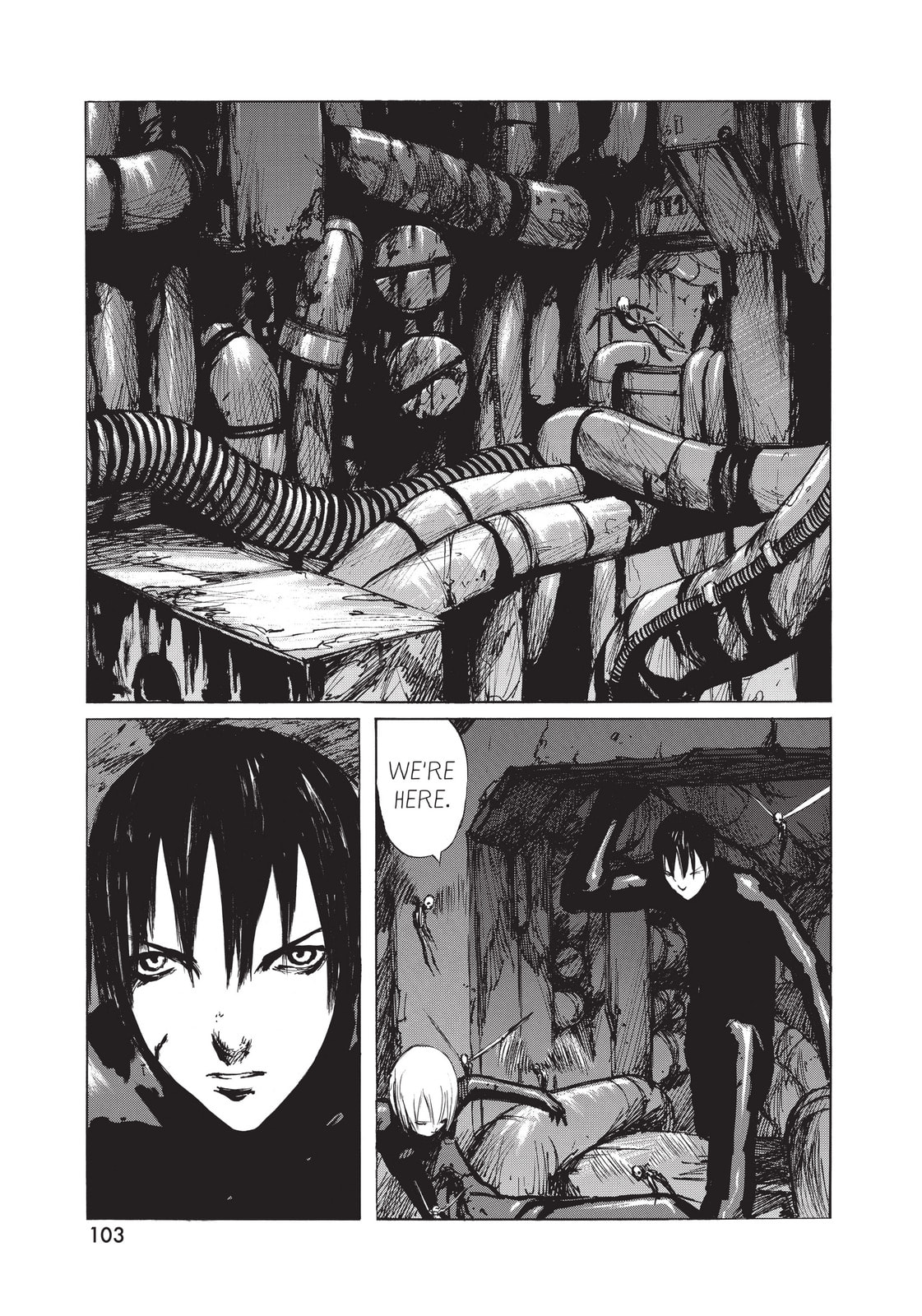 Read BLAME! chapter 23 image 28 on Lezhin