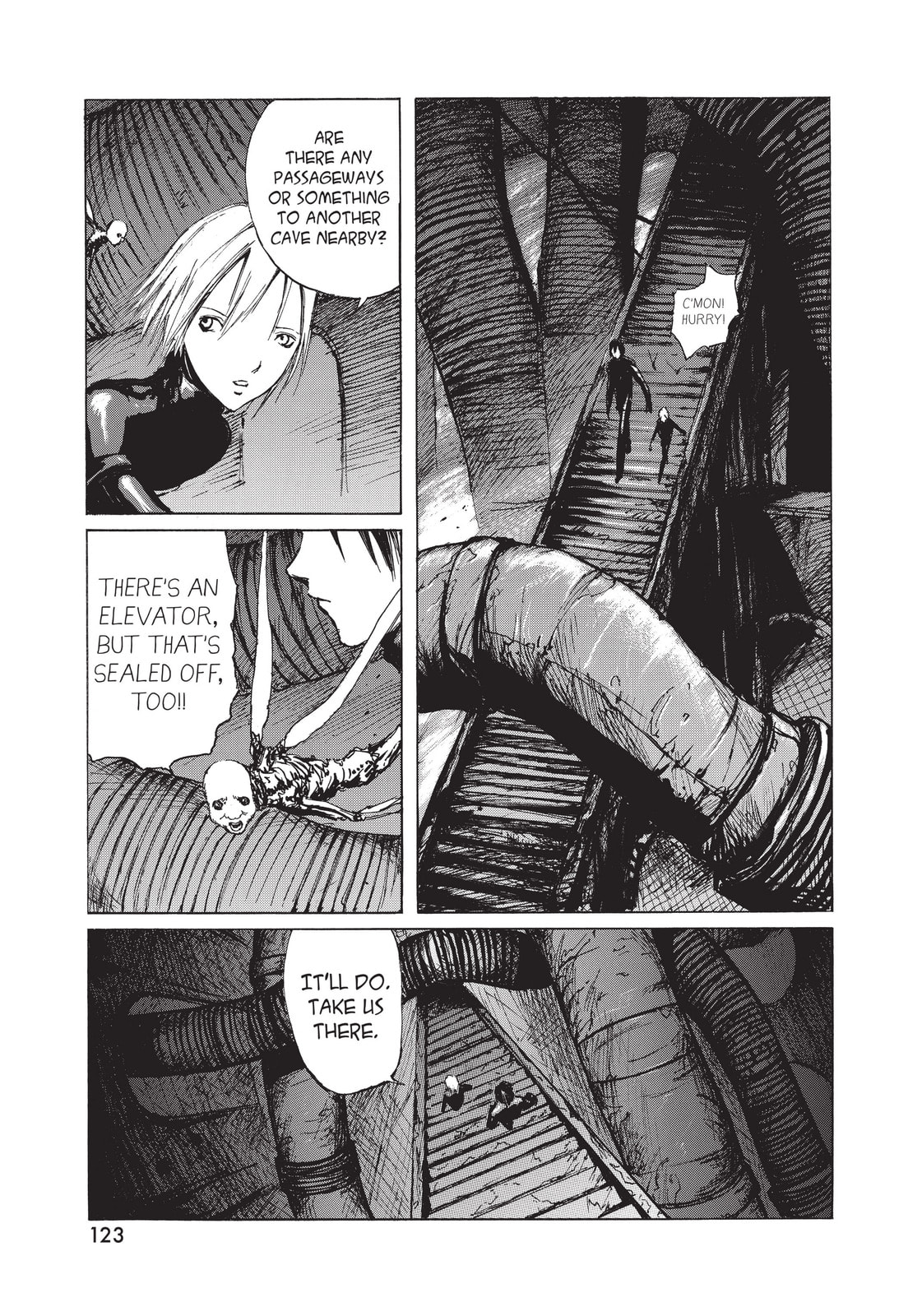 Read BLAME! chapter 24 image 17 on Lezhin