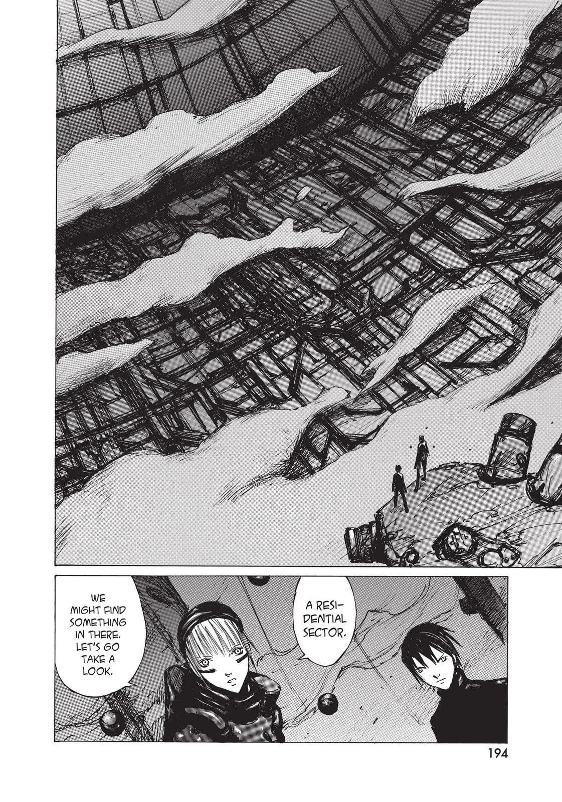 Read BLAME! chapter 26 image 21 on Lezhin