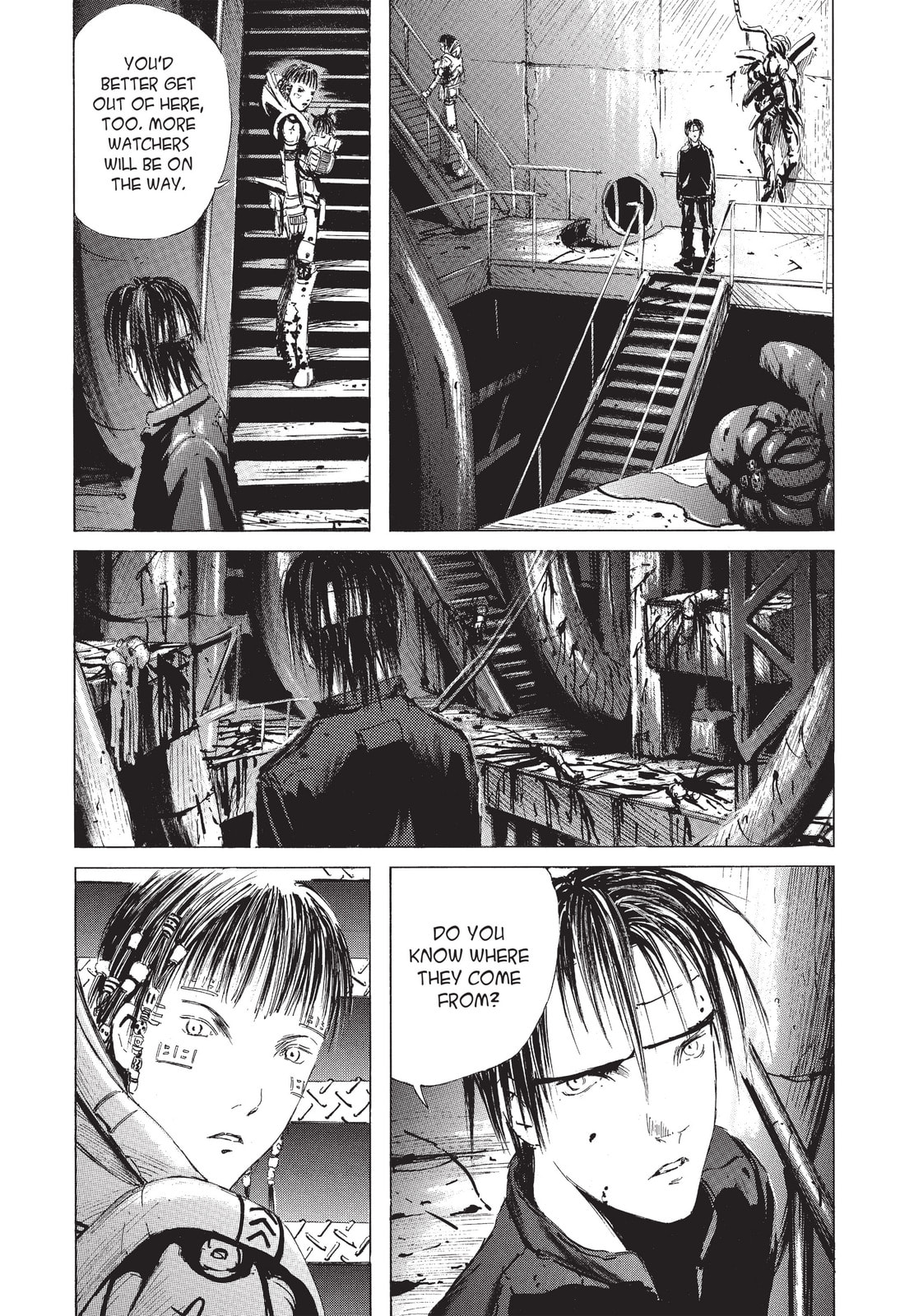 Read BLAME! chapter 3 image 21 on Lezhin
