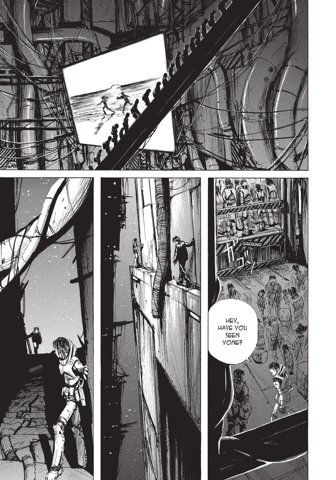 Read BLAME! chapter 3 image 22 on Lezhin