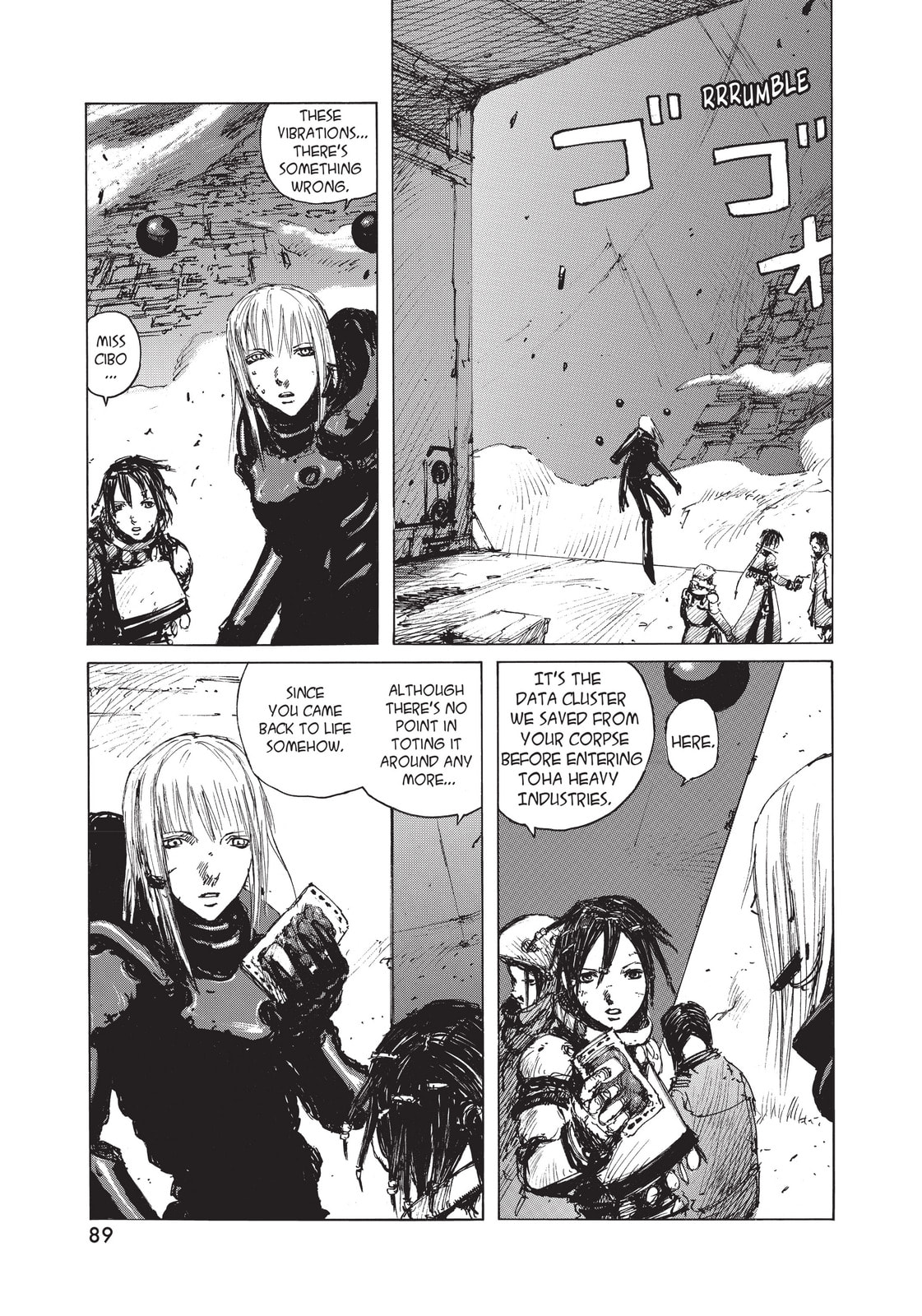 Read BLAME! chapter 35 image 2 on Lezhin