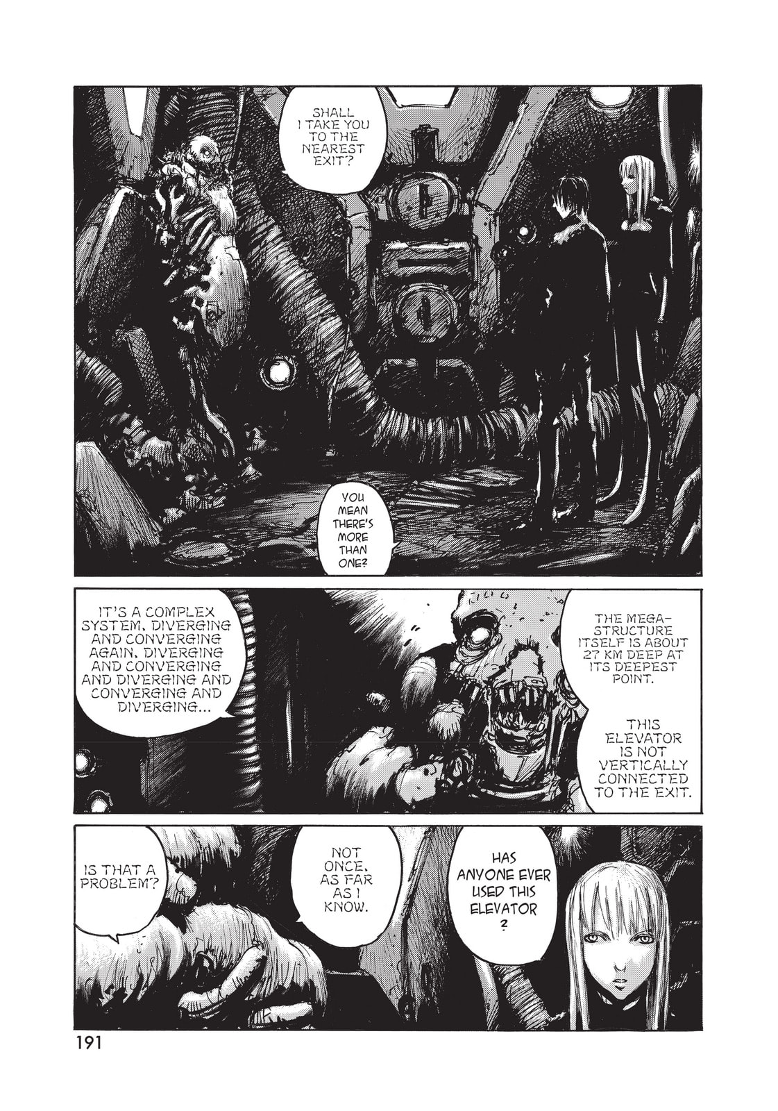 Read BLAME! chapter 37 image 14 on Lezhin