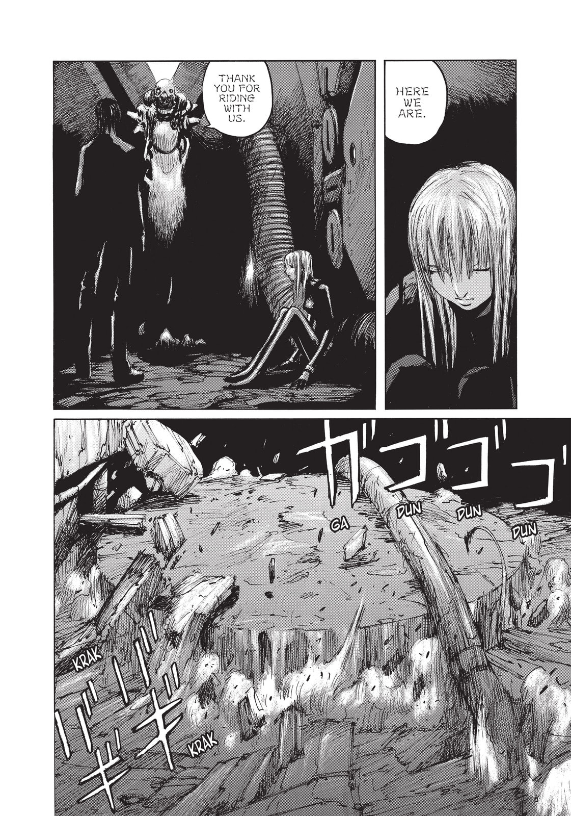 Read BLAME! chapter 37 image 19 on Lezhin