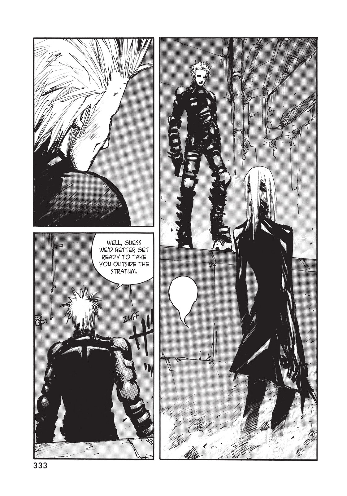 Read BLAME! chapter 41 image 32 on Lezhin