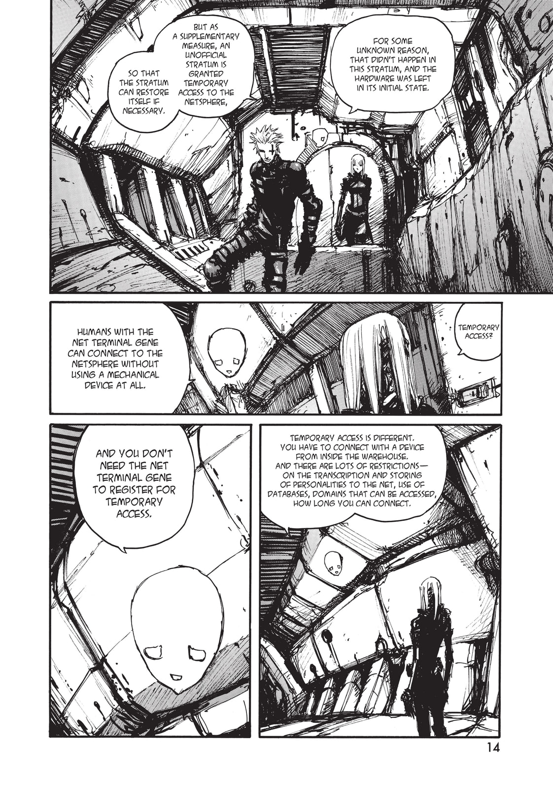 Read BLAME! chapter 43 image 11 on Lezhin