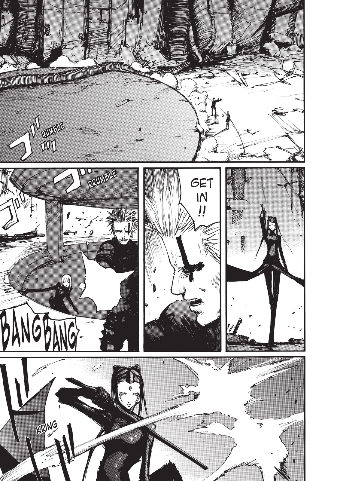 Read BLAME! chapter 43 image 16 on Lezhin