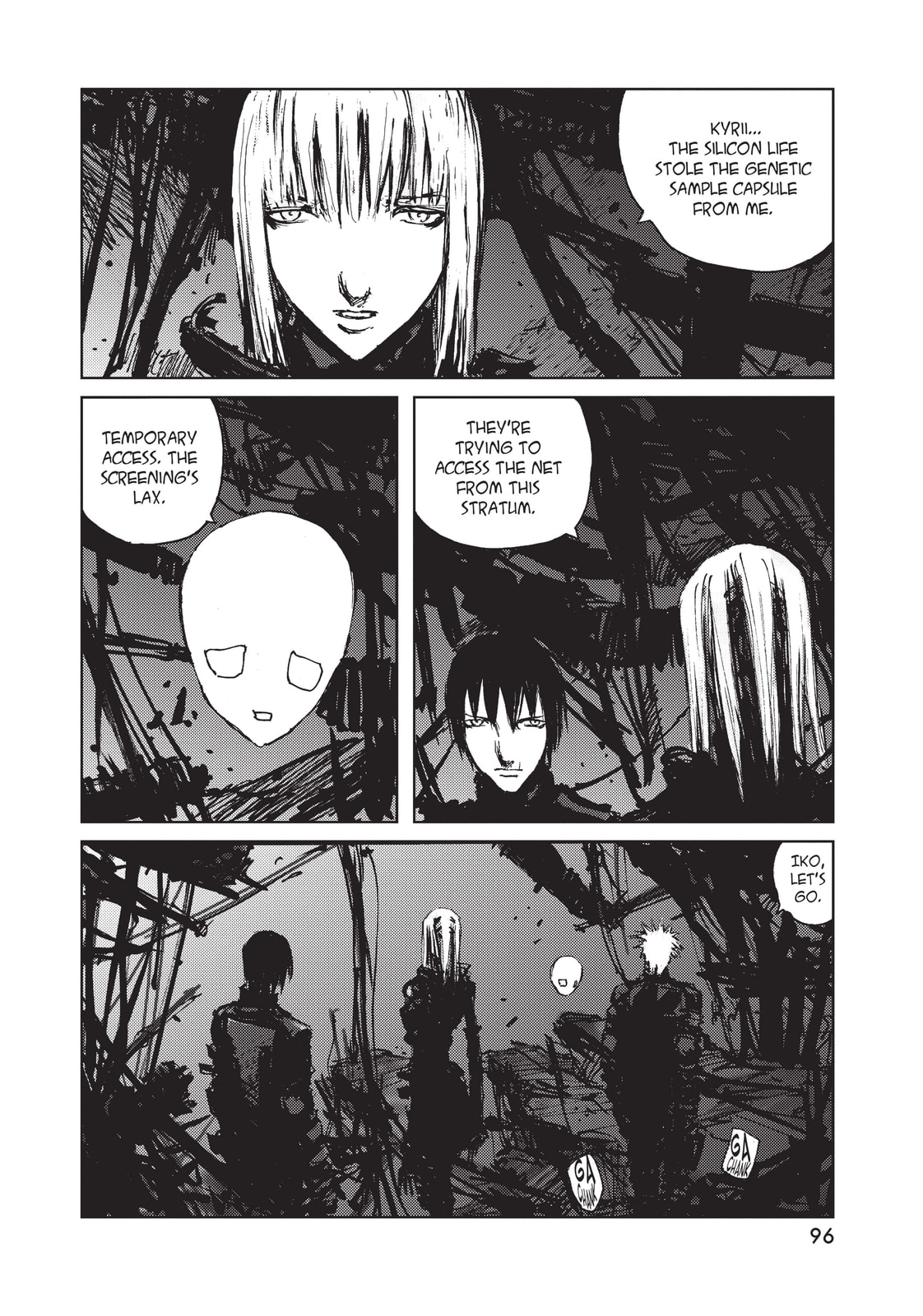 Read BLAME! chapter 46 image 5 on Lezhin