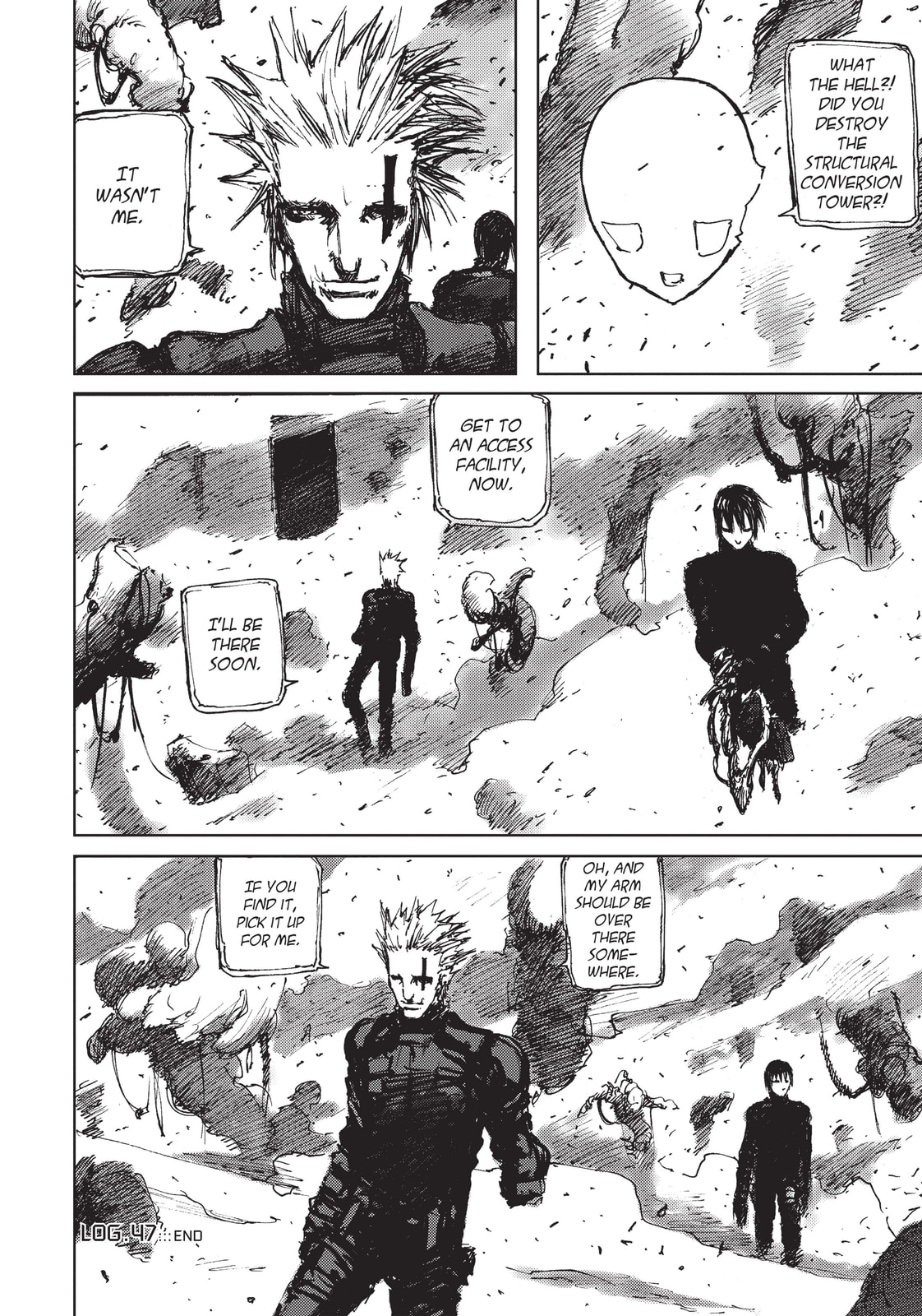 Read BLAME! chapter 47 image 29 on Lezhin