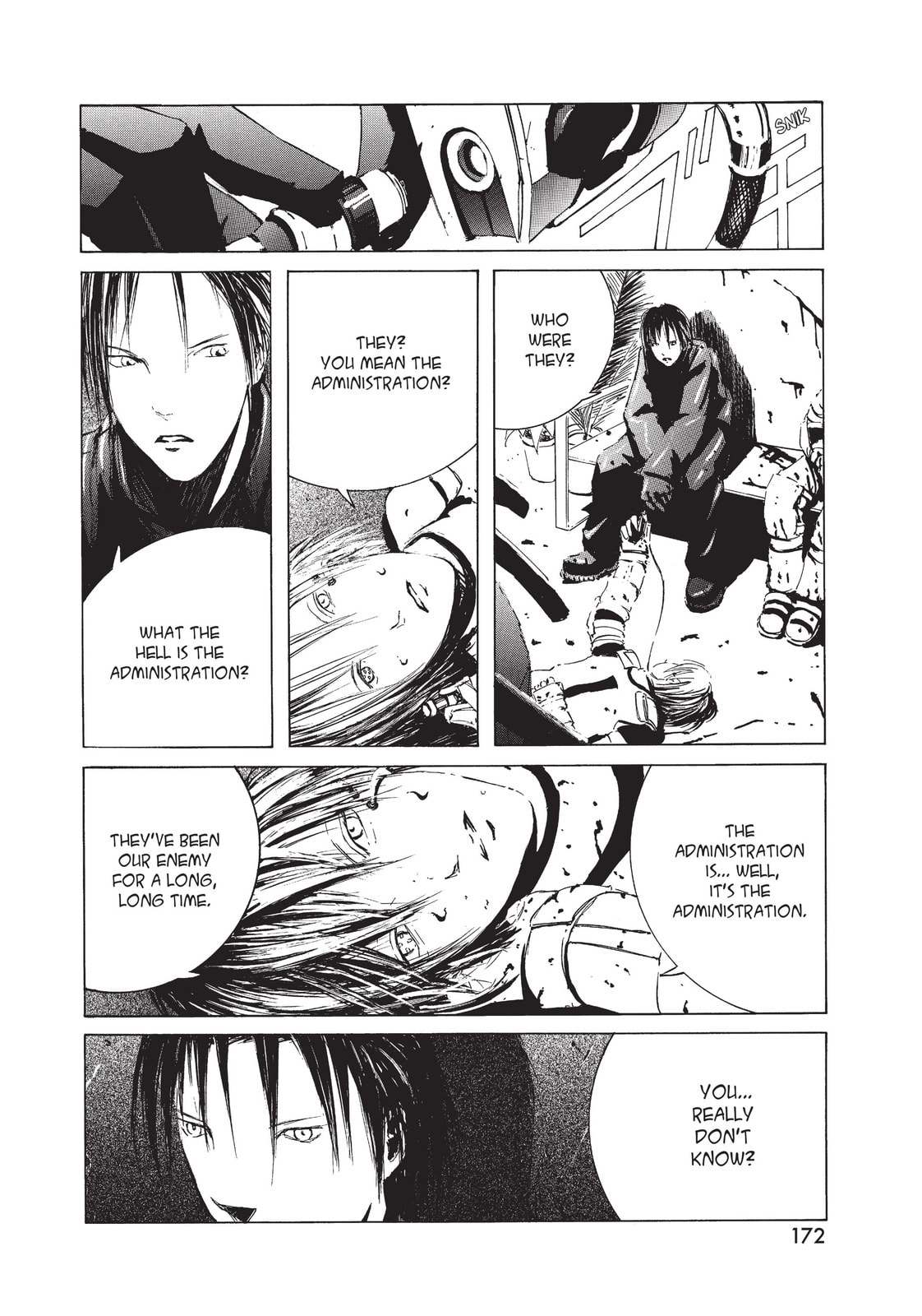 Read BLAME! chapter 5 image 13 on Lezhin