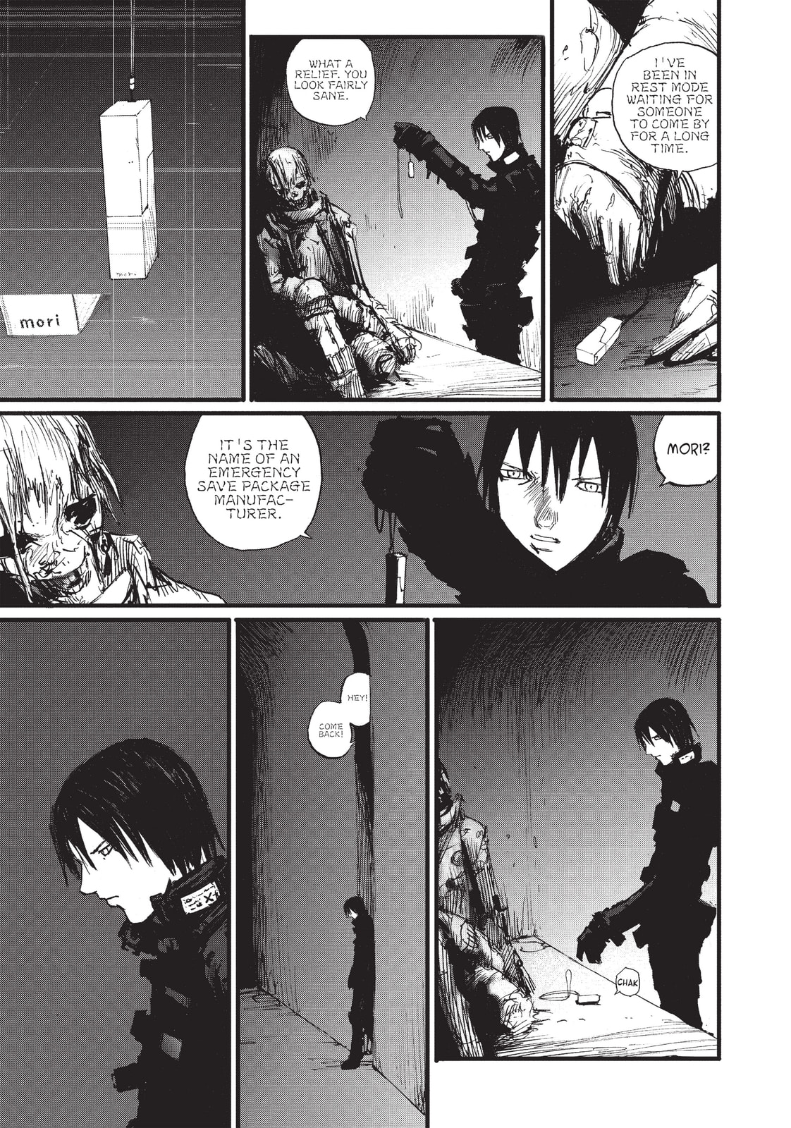 Read BLAME! chapter 56 image 12 on Lezhin
