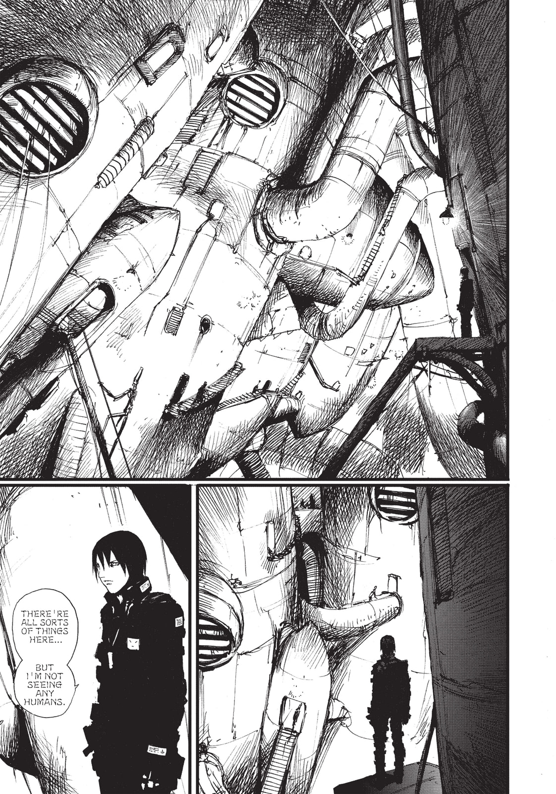 Read BLAME! chapter 56 image 20 on Lezhin