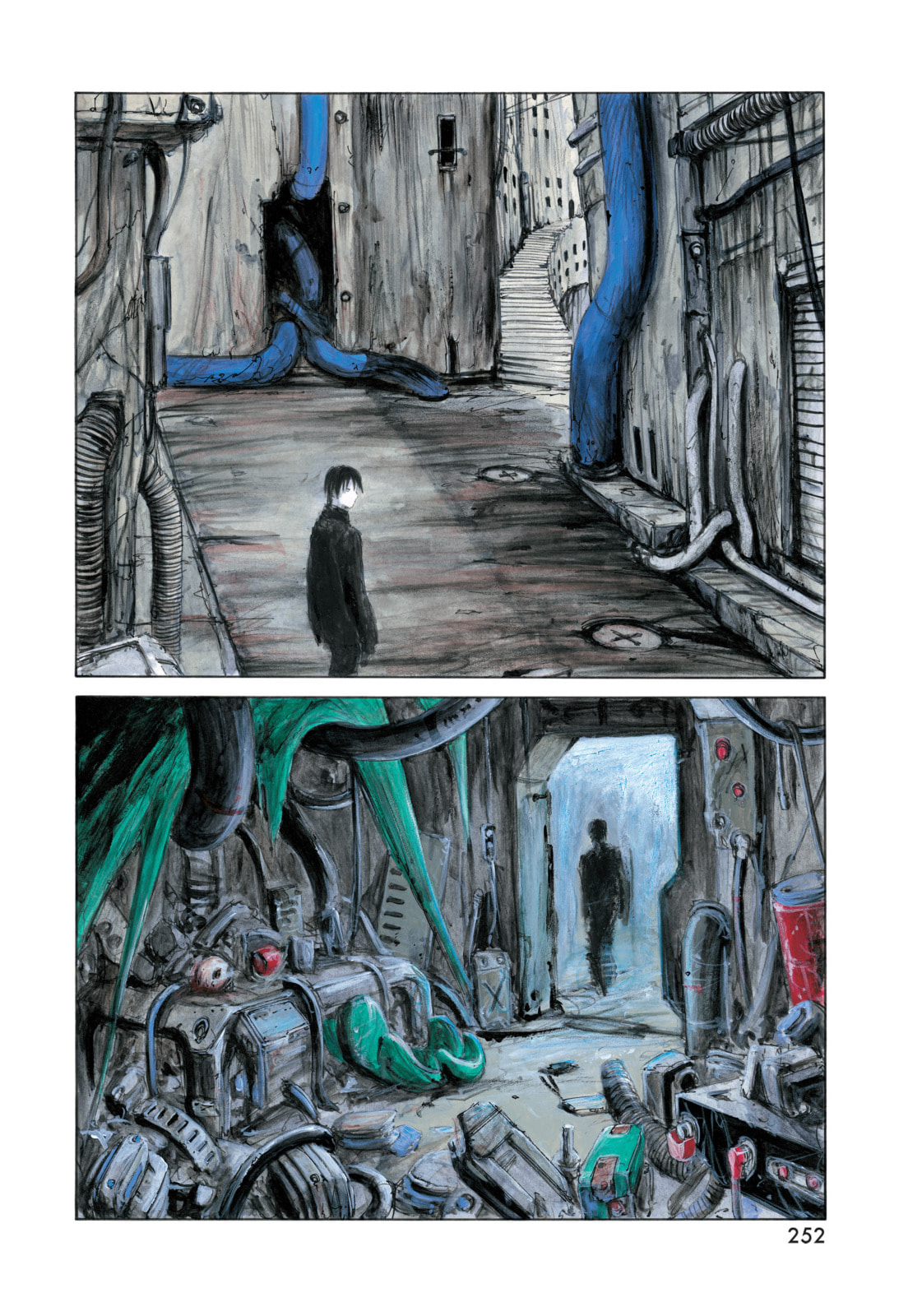 Read BLAME! chapter 7.1 image 1 on Lezhin