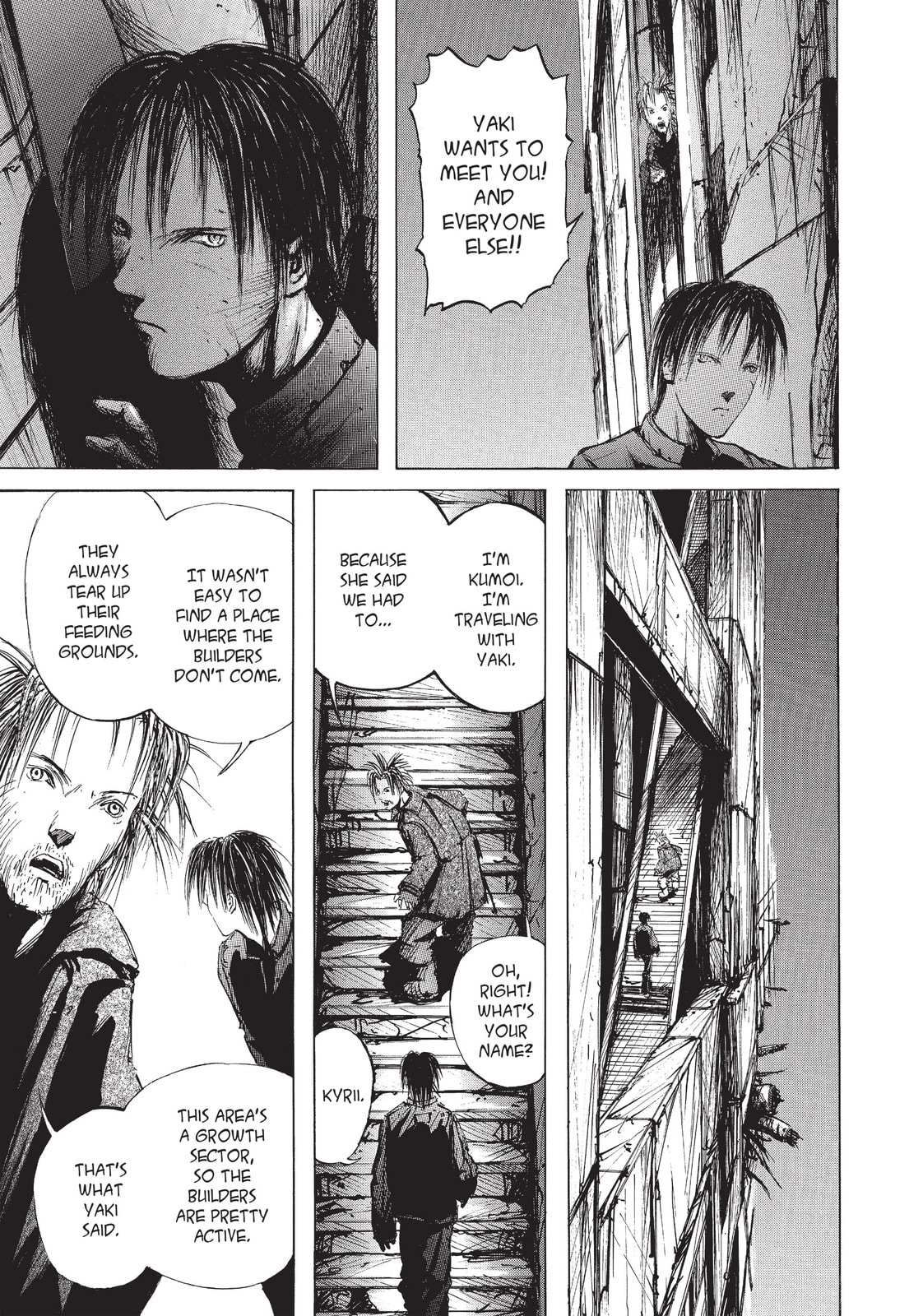 Read BLAME! chapter 7 image 4 on Lezhin