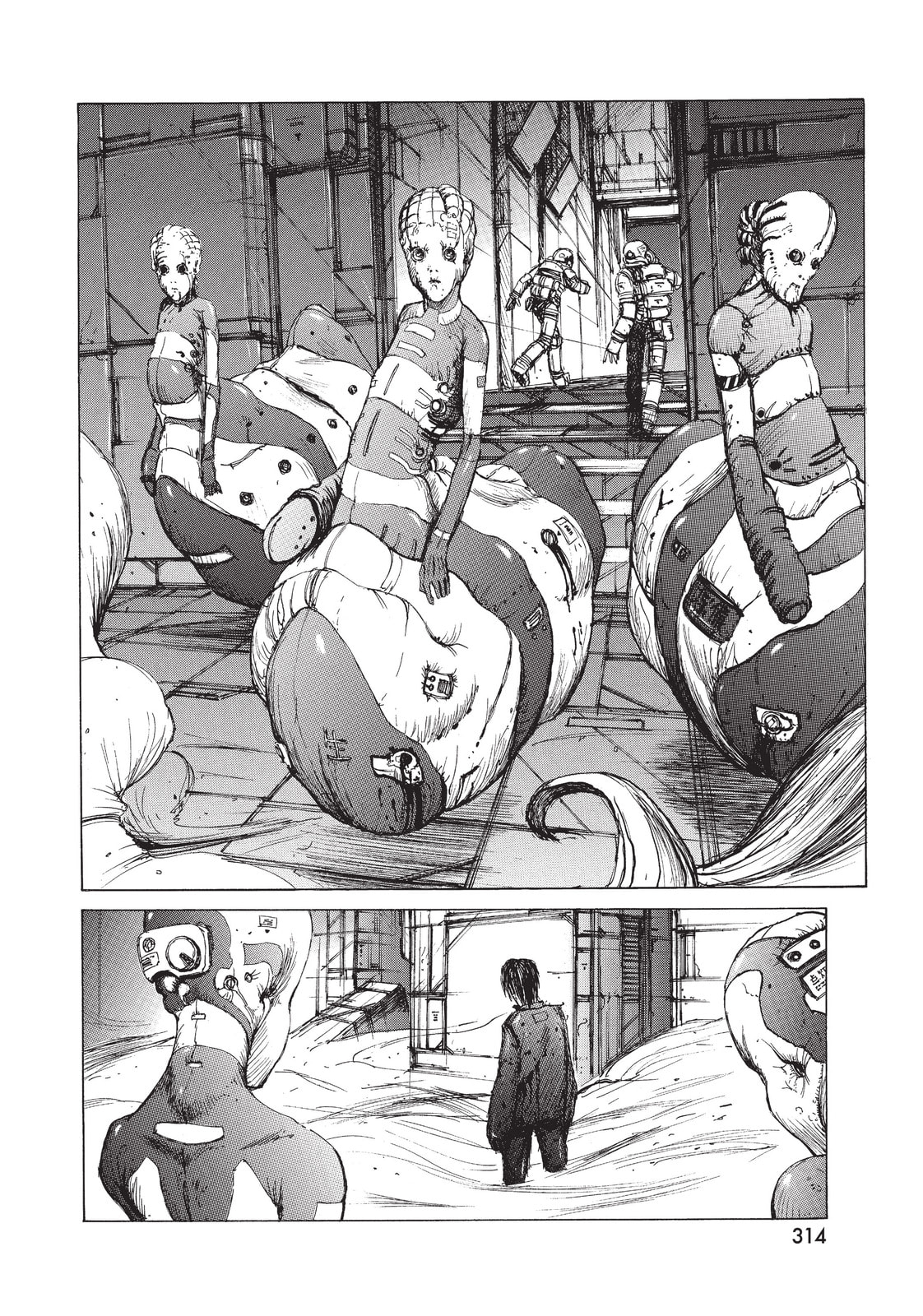 Read BLAME! chapter 8 image 57 on Lezhin