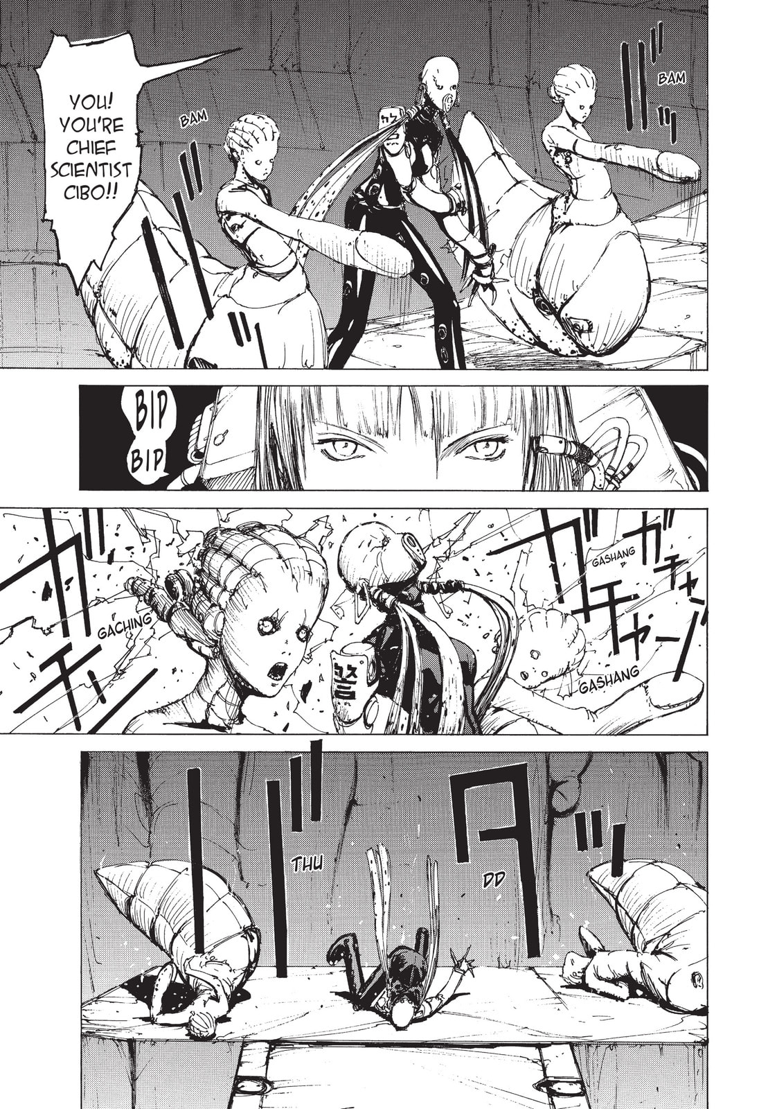 Read BLAME! chapter 9 image 53 on Lezhin