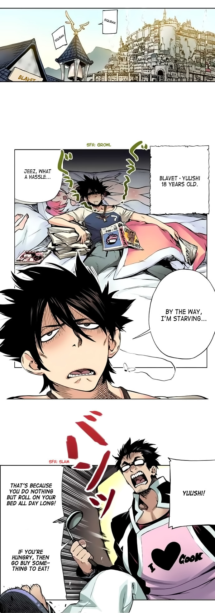 Read Blavet chapter 1 image 5 on Lezhin