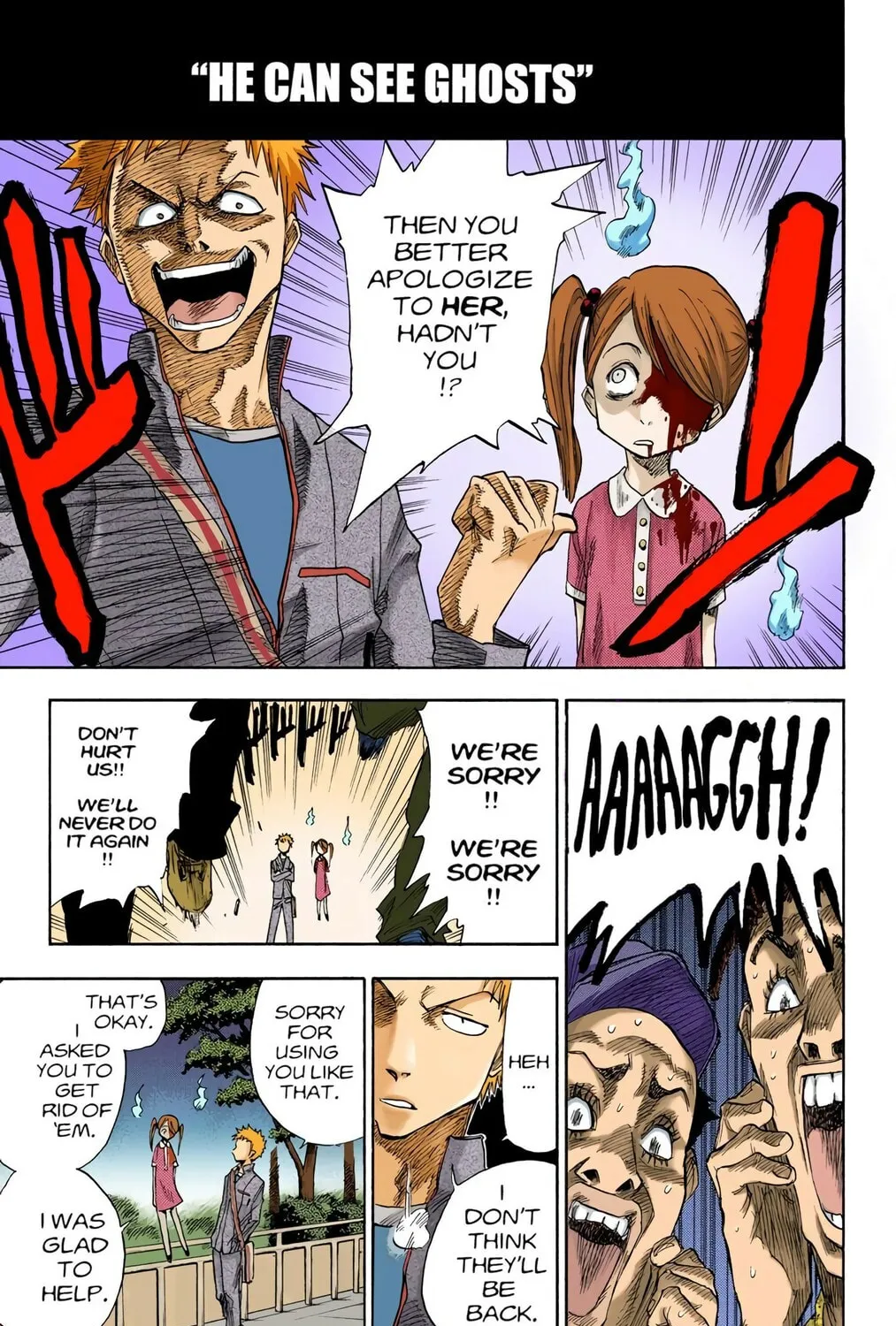 Read Bleach (Colored) chapter 1 image 10 on Lezhin