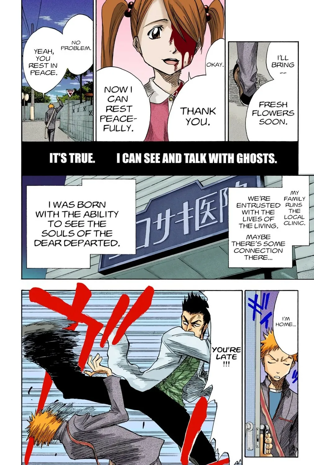 Read Bleach (Colored) chapter 1 image 12 on Lezhin