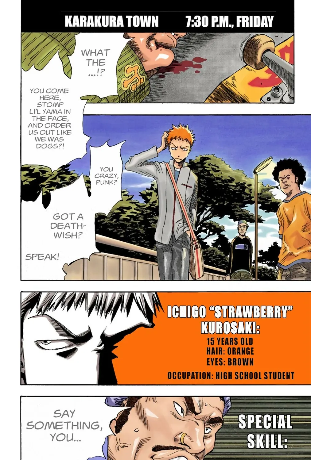 Read Bleach (Colored) chapter 1 image 4 on Lezhin
