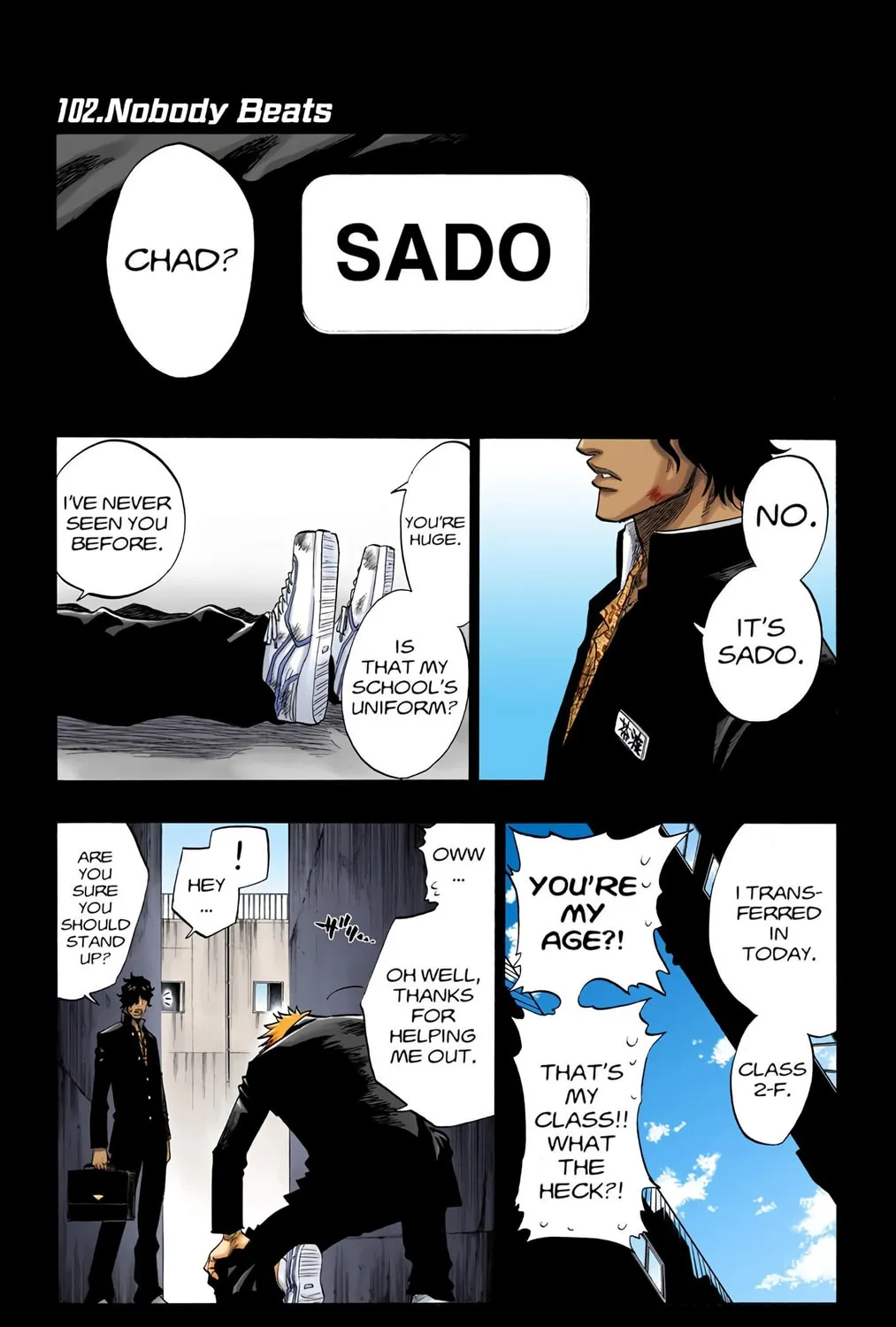 Read Bleach (Colored) chapter 102 image 0 on Lezhin