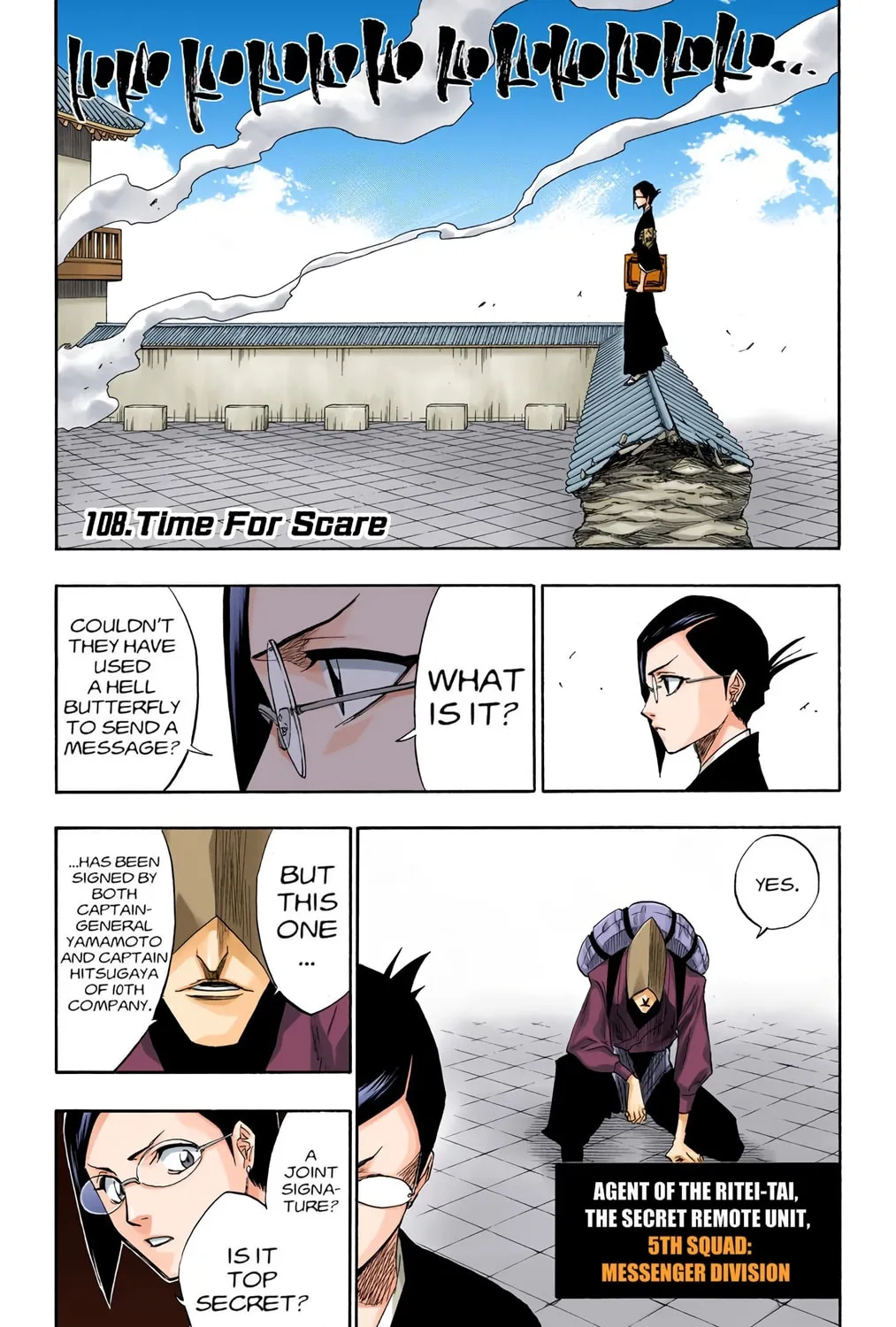 Read Bleach (Colored) chapter 108 image 0 on Lezhin