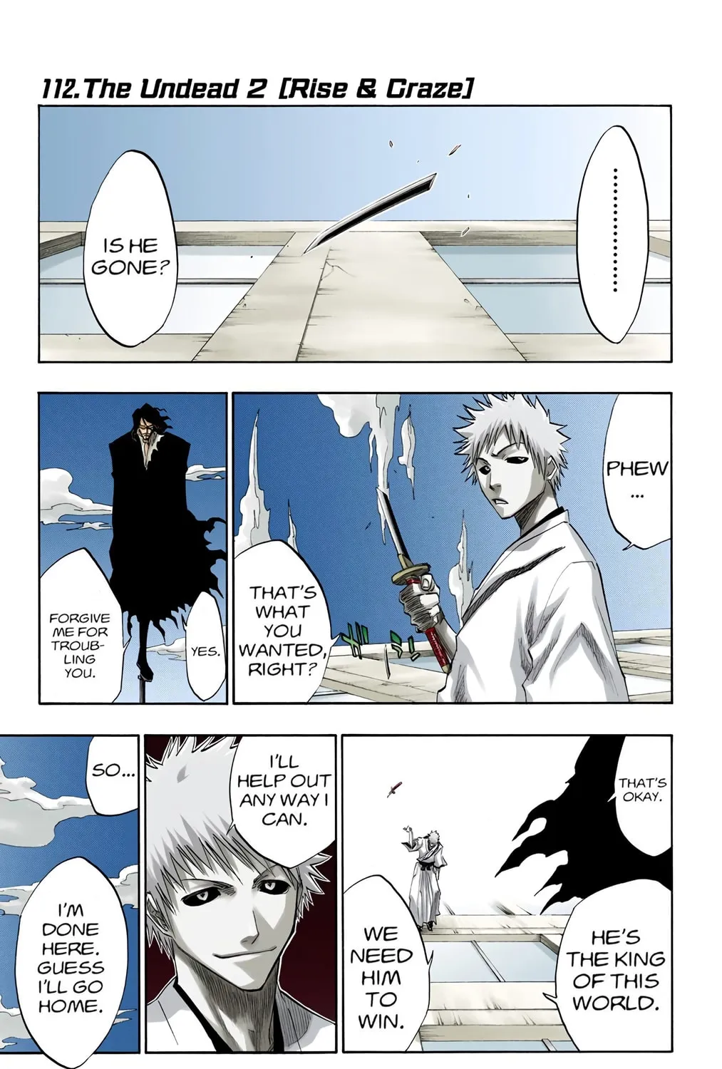 Read Bleach (Colored) chapter 112 image 0 on Lezhin